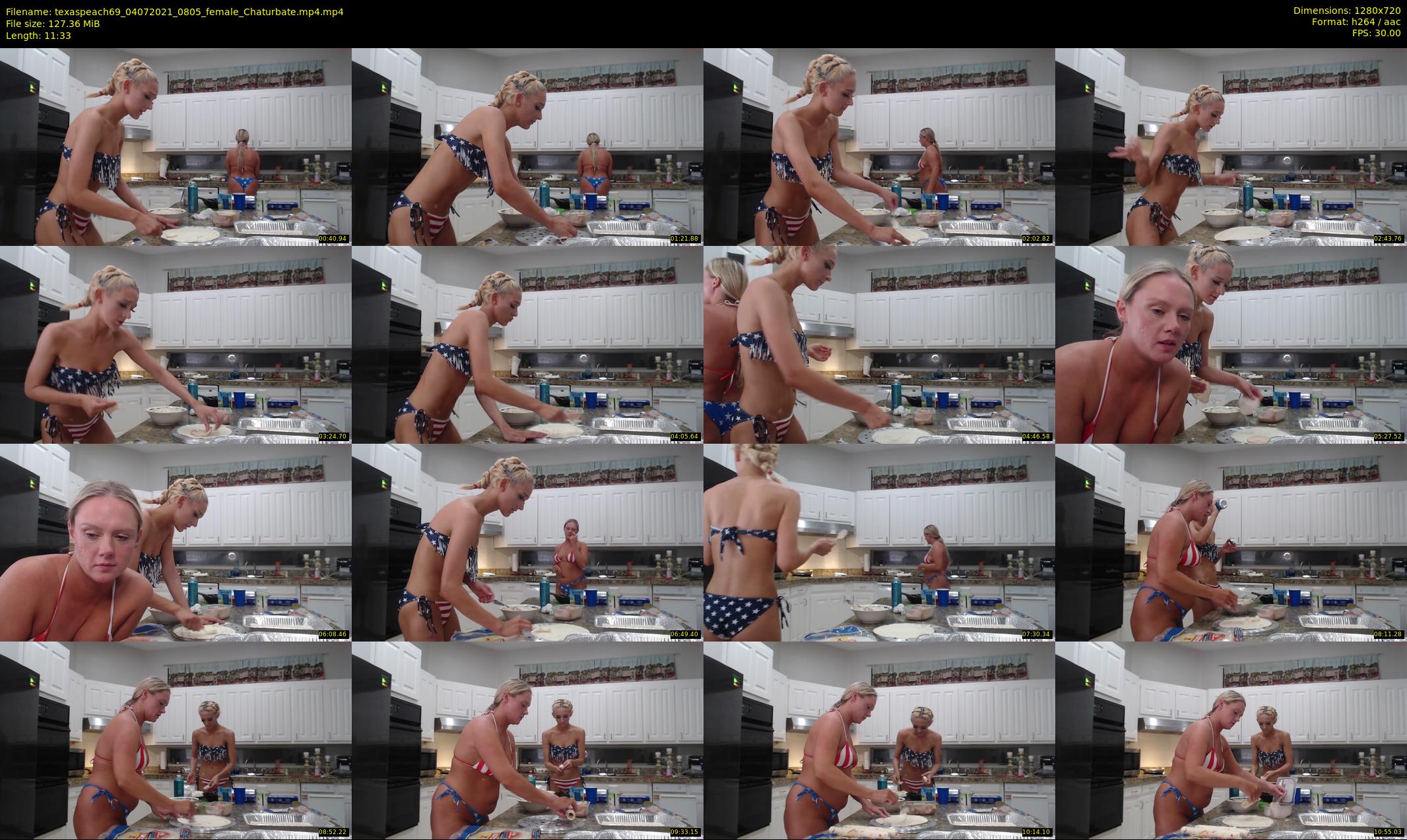 texaspeach69 — 12 minute Chaturbate female cam show recording, 720p, Jul 4, 2021