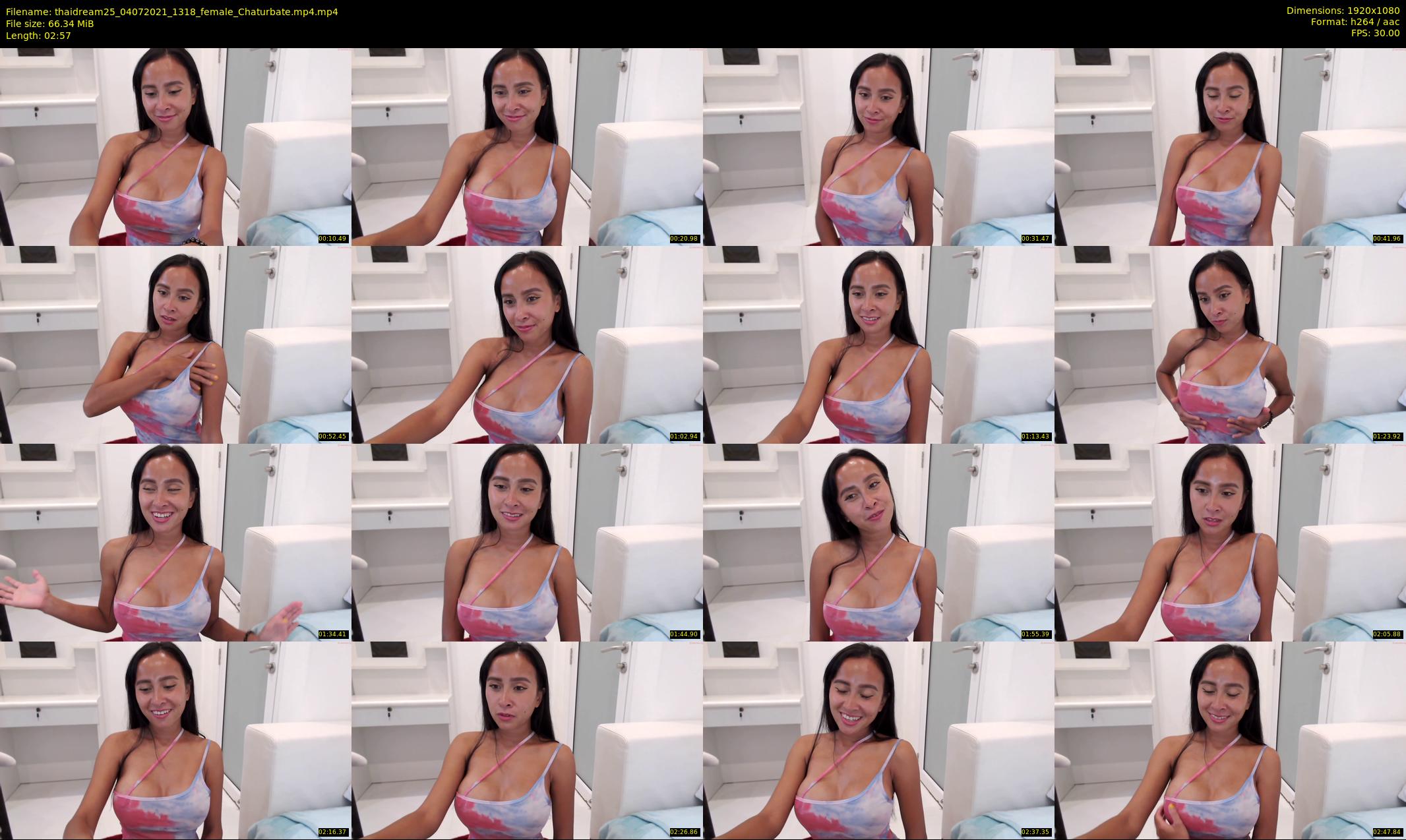 thaidream25 — 3 minute Chaturbate female cam show recording, 1080p, Jul 4, 2021