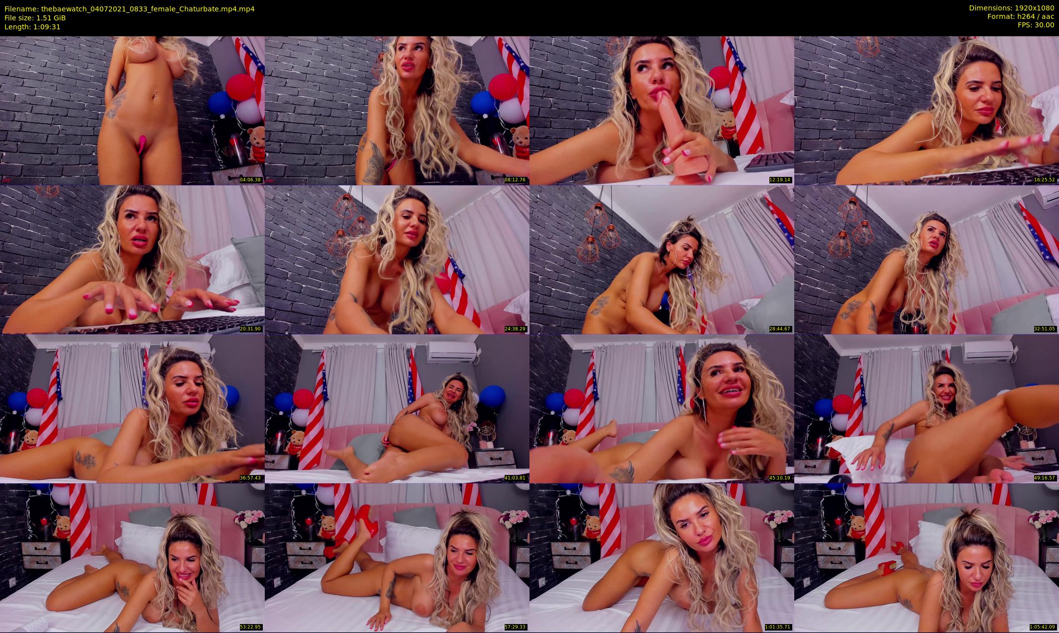 thebaewatch — 70 minute Chaturbate female cam show recording, 1080p, Jul 4, 2021