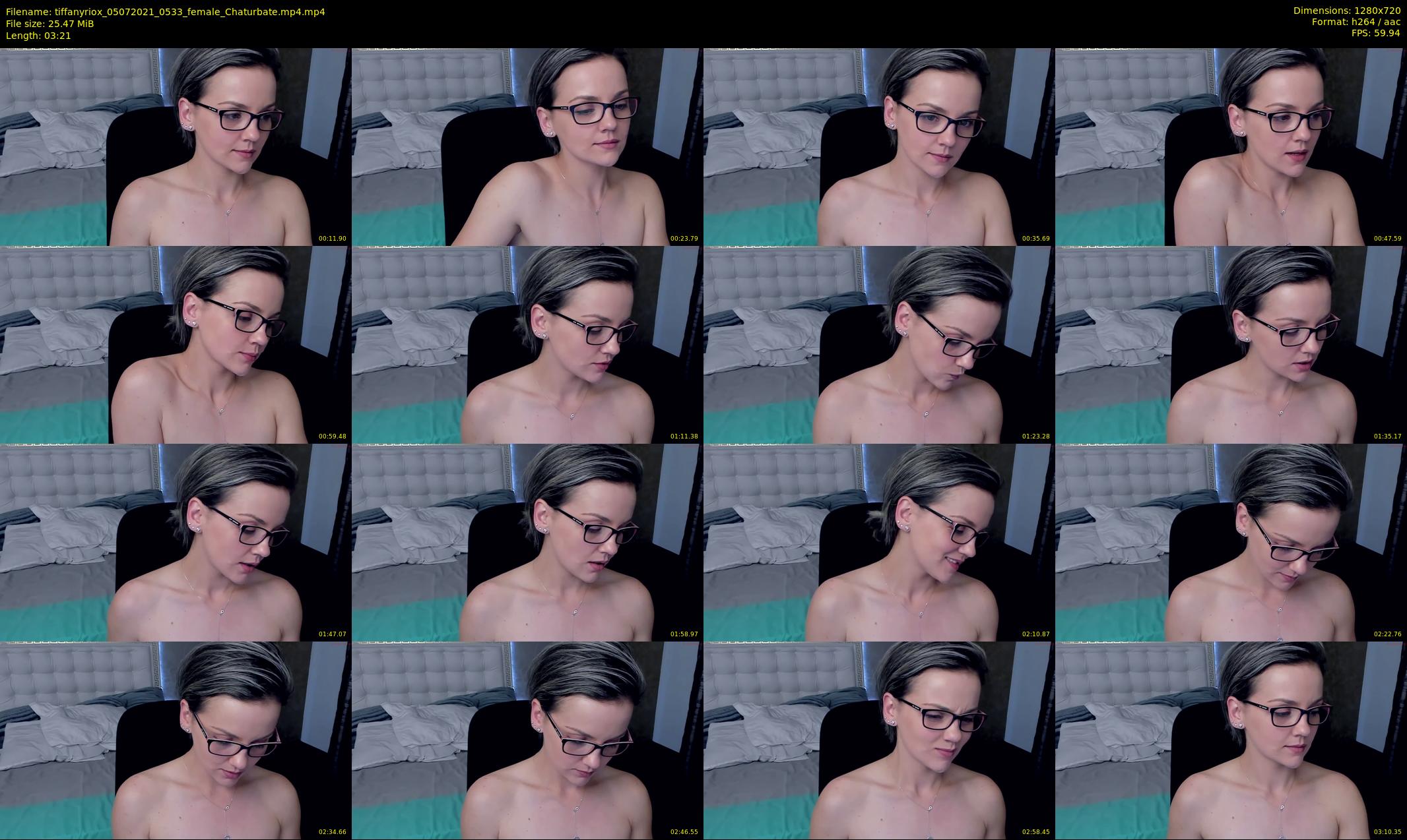 tiffanyriox — 4 minute Chaturbate female cam show recording, 720p, Jul 5, 2021