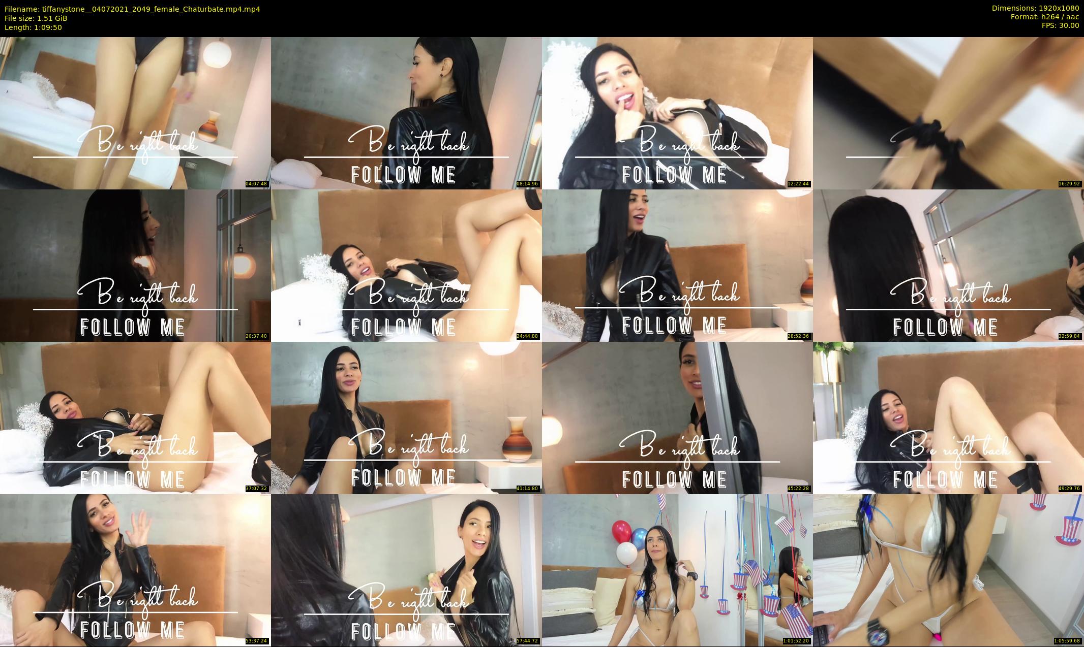 tiffanystone_ — 70 minute Chaturbate female cam show recording, 1080p, Jul 4, 2021