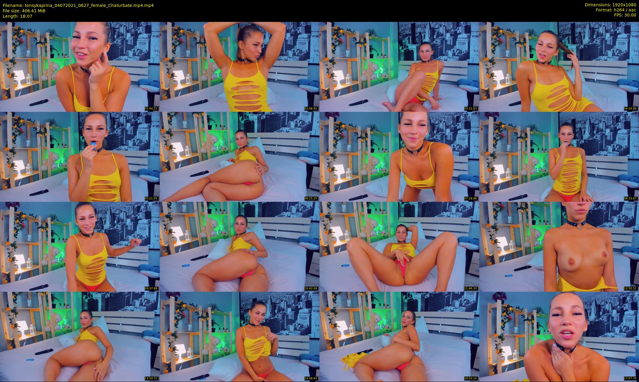 tonsykaprina — 19 minute Chaturbate couple cam show recording, 1080p, Jul 4, 2021