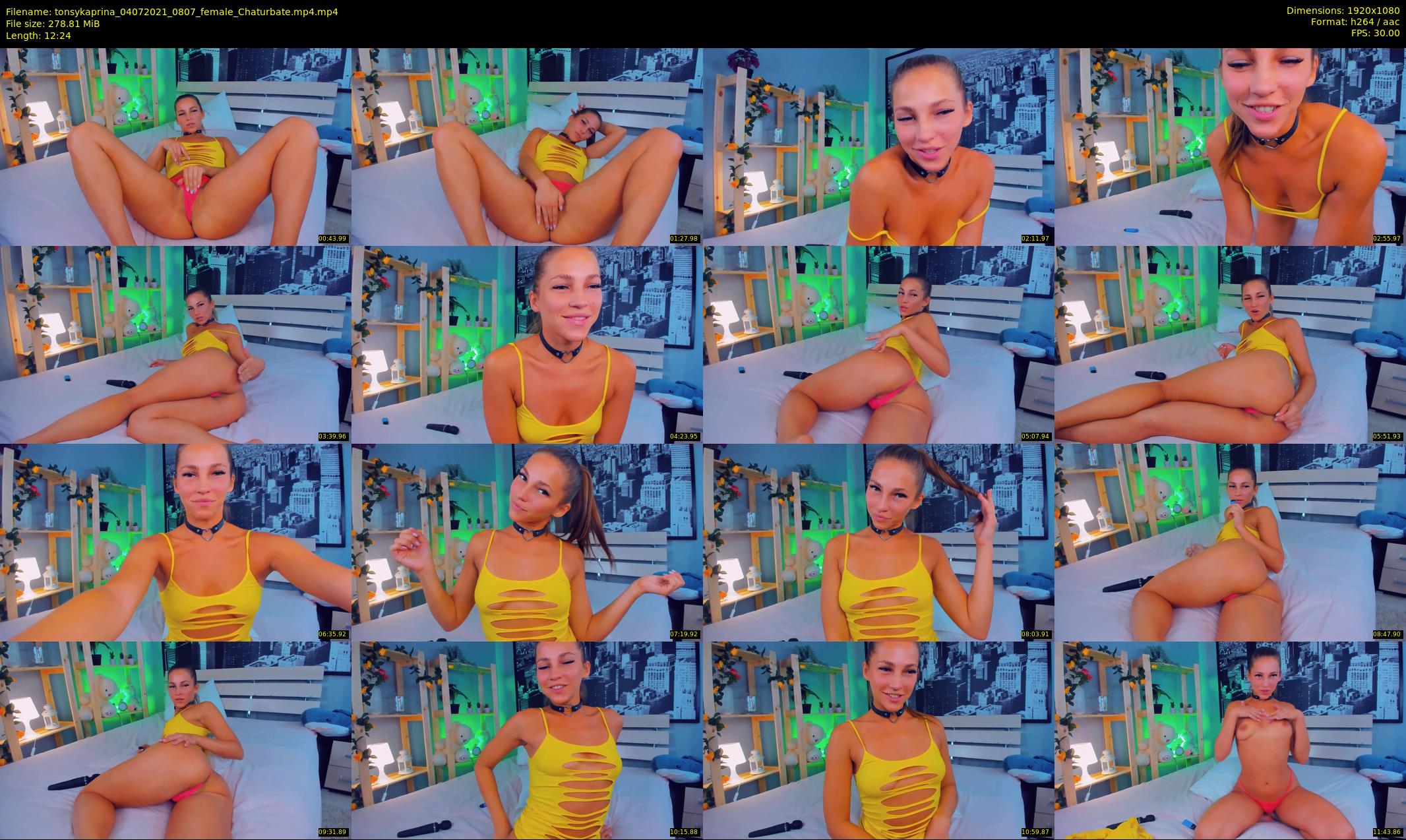 tonsykaprina — 13 minute Chaturbate couple cam show recording, 1080p, Jul 4, 2021