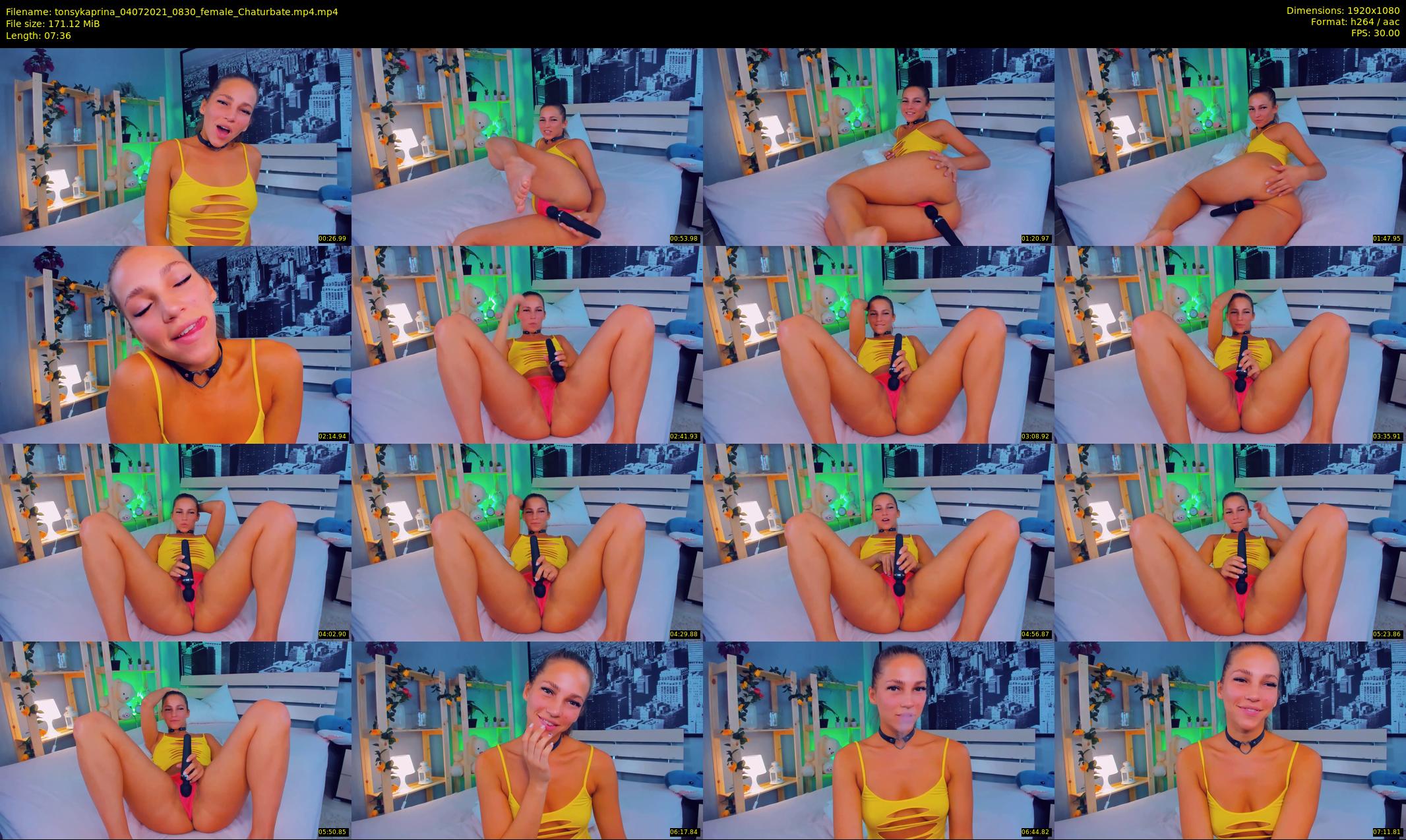 tonsykaprina — 8 minute Chaturbate couple cam show recording, 1080p, Jul 4, 2021