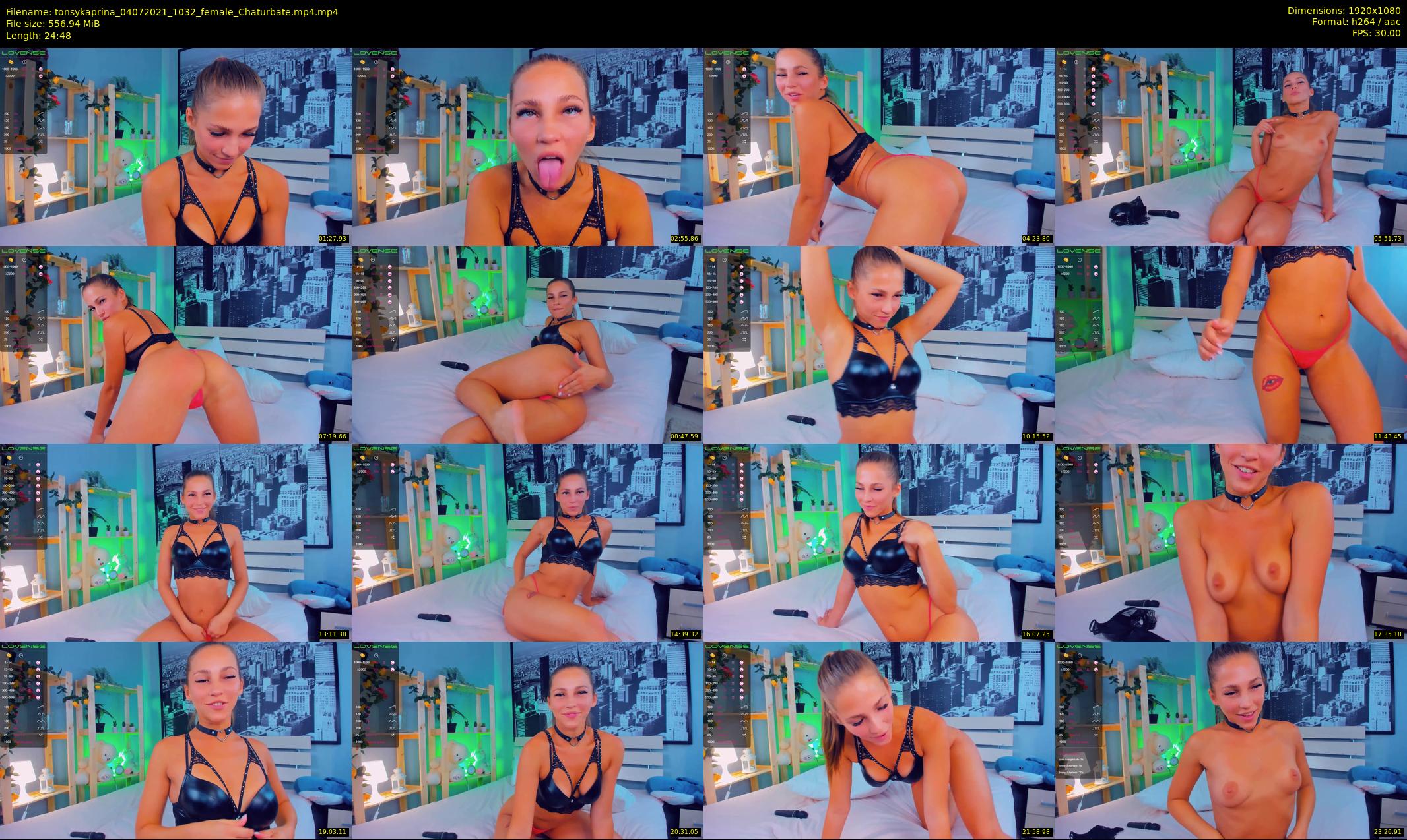 tonsykaprina — 25 minute Chaturbate couple cam show recording, 1080p, Jul 4, 2021