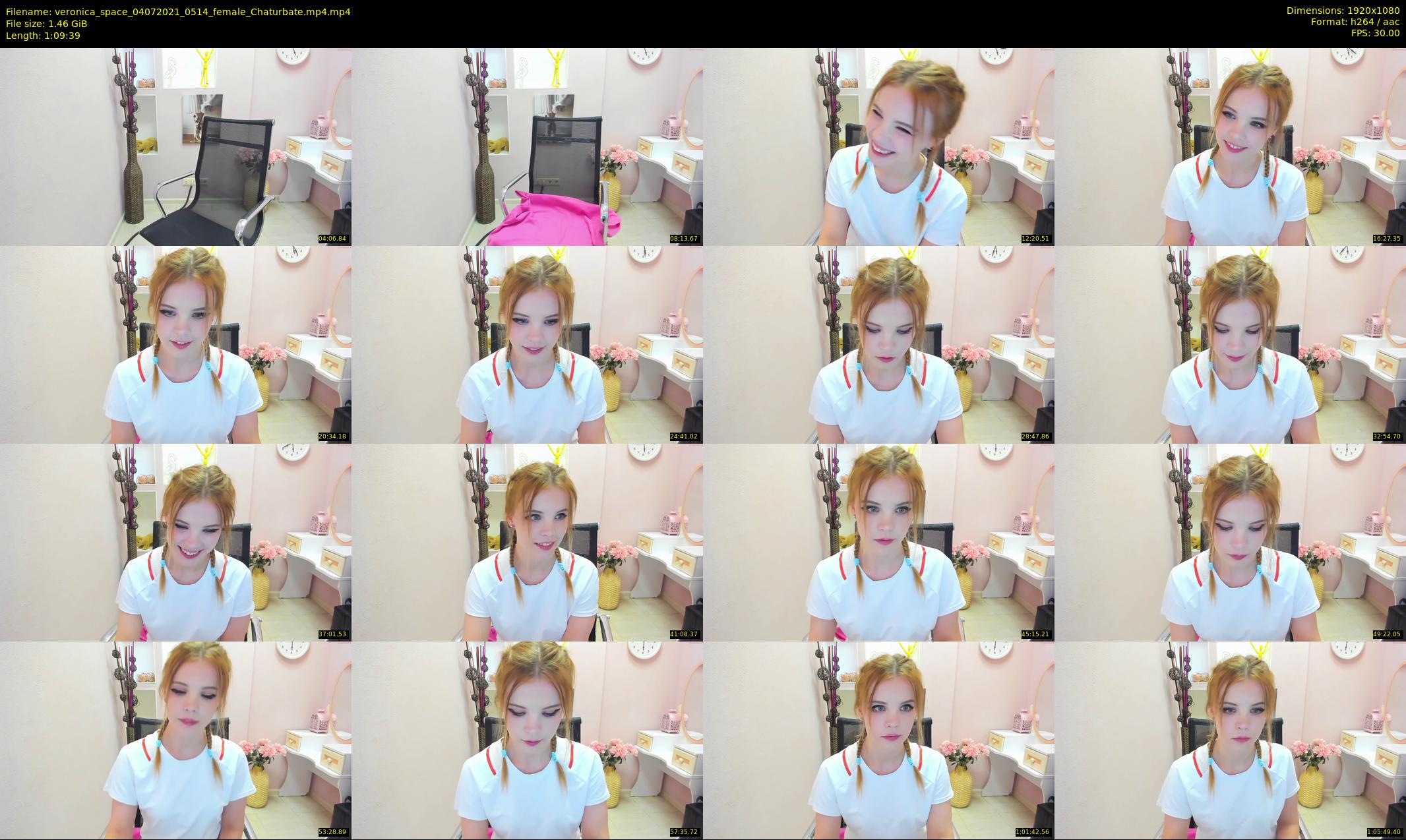 veronica_space — 70 minute Chaturbate female cam show recording, 1080p, Jul 4, 2021