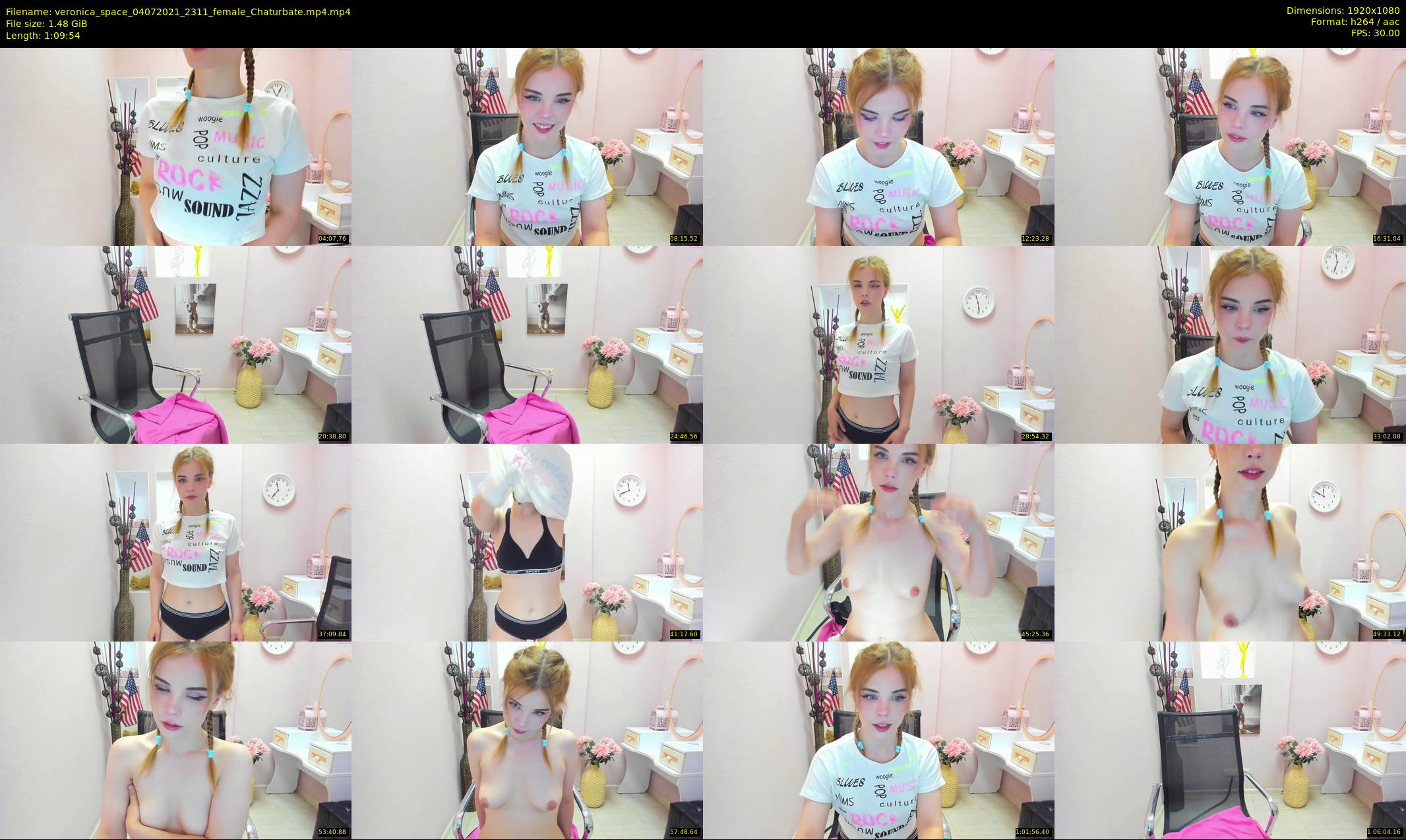 veronica_space — 70 minute Chaturbate female cam show recording, 1080p, Jul 4, 2021