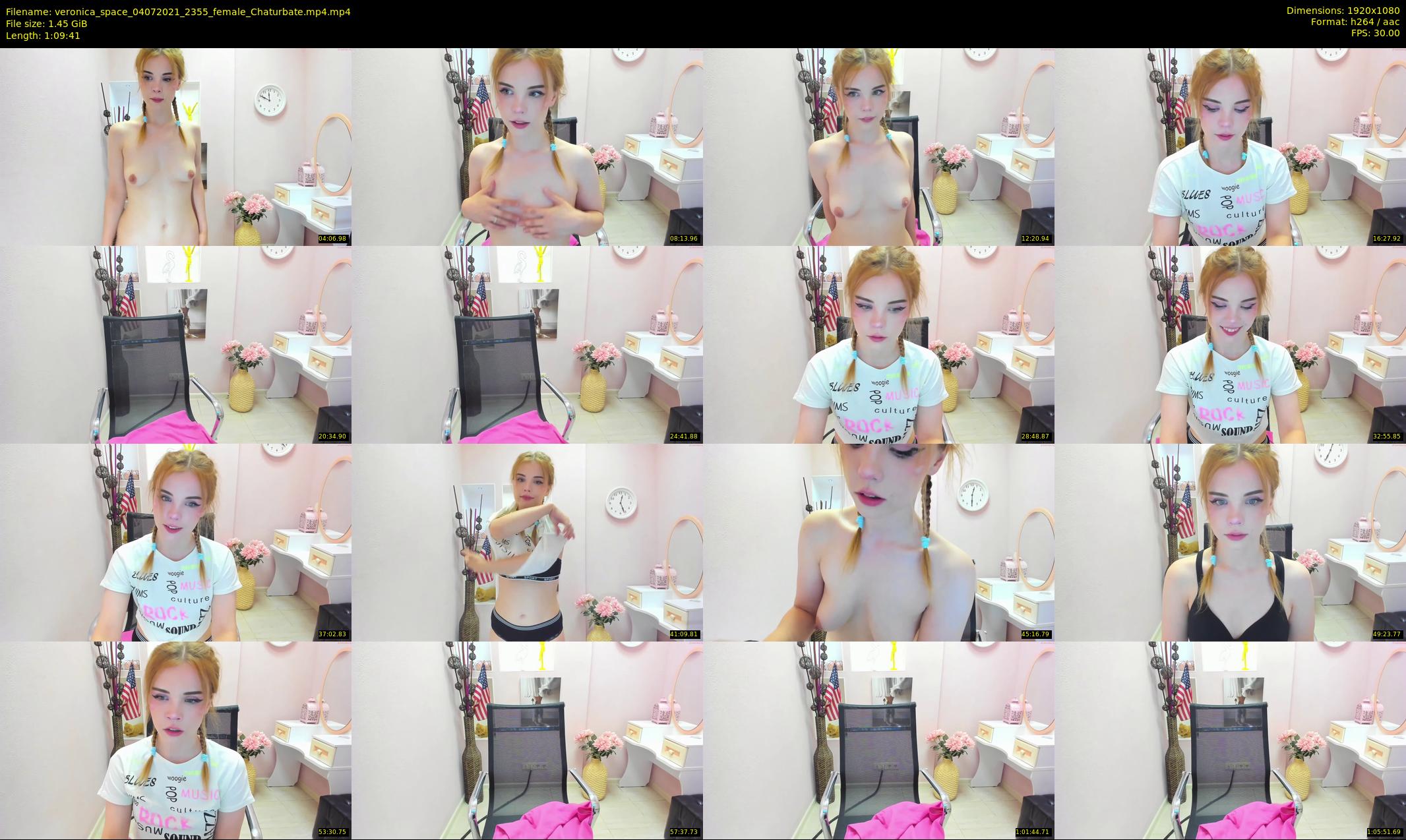 veronica_space — 70 minute Chaturbate female cam show recording, 1080p, Jul 4, 2021