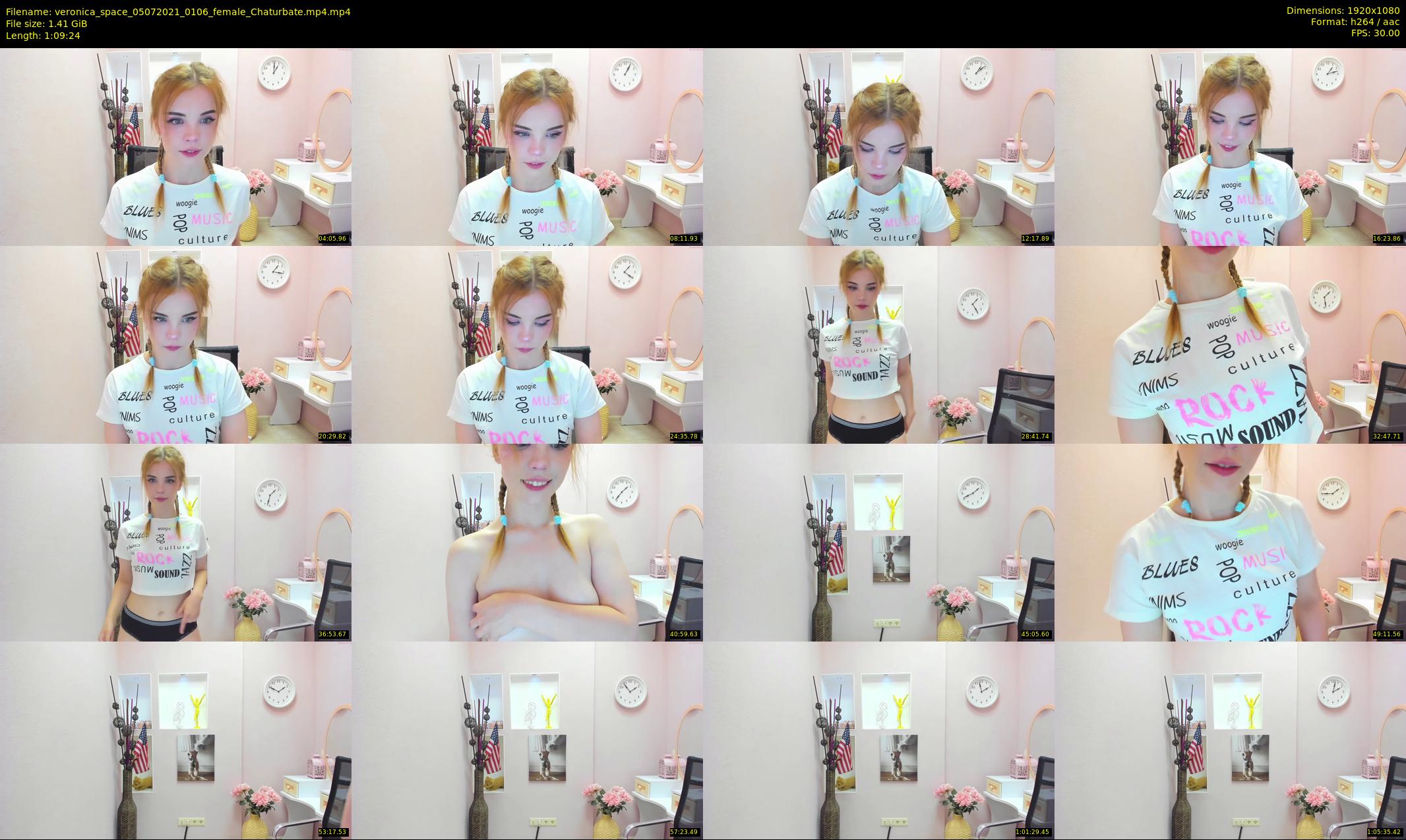 veronica_space — 70 minute Chaturbate female cam show recording, 1080p, Jul 5, 2021