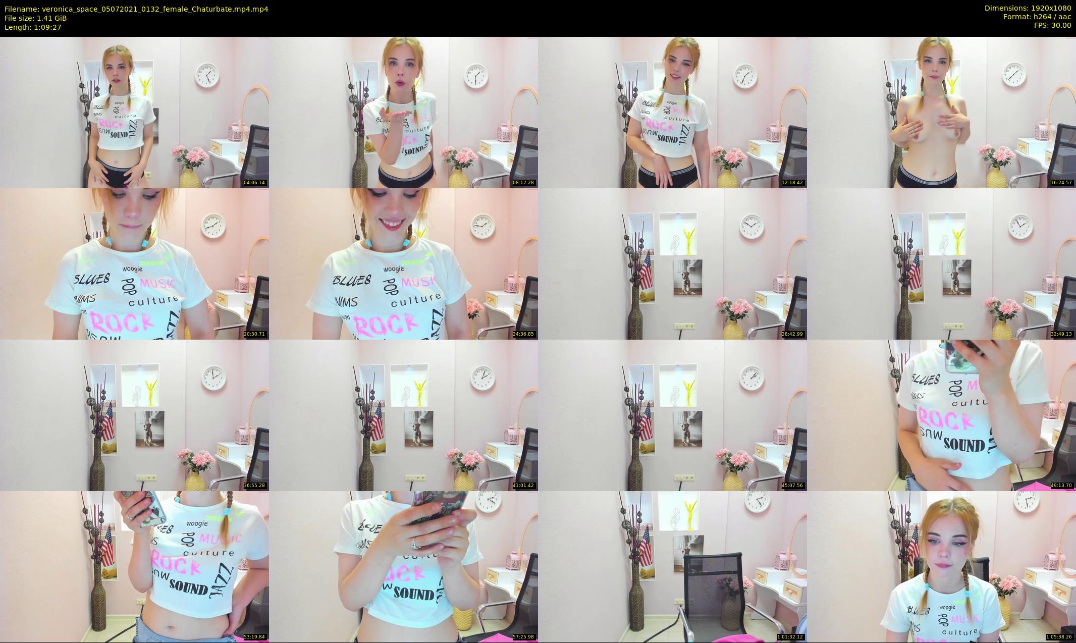 veronica_space — 70 minute Chaturbate female cam show recording, 1080p, Jul 5, 2021