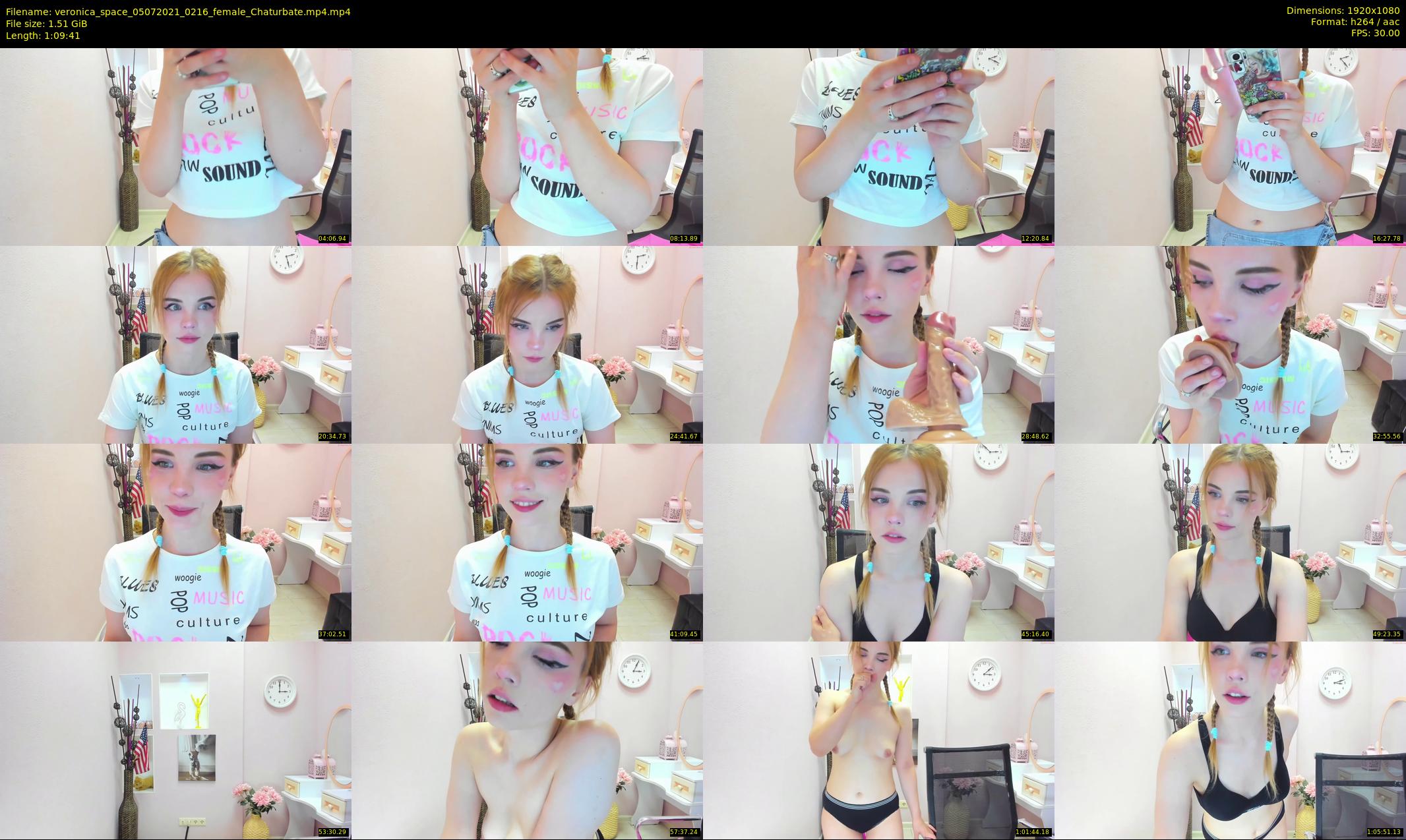 veronica_space — 70 minute Chaturbate female cam show recording, 1080p, Jul 5, 2021