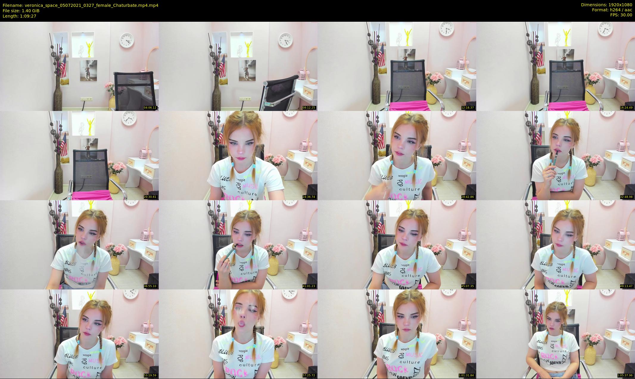 veronica_space — 70 minute Chaturbate female cam show recording, 1080p, Jul 5, 2021