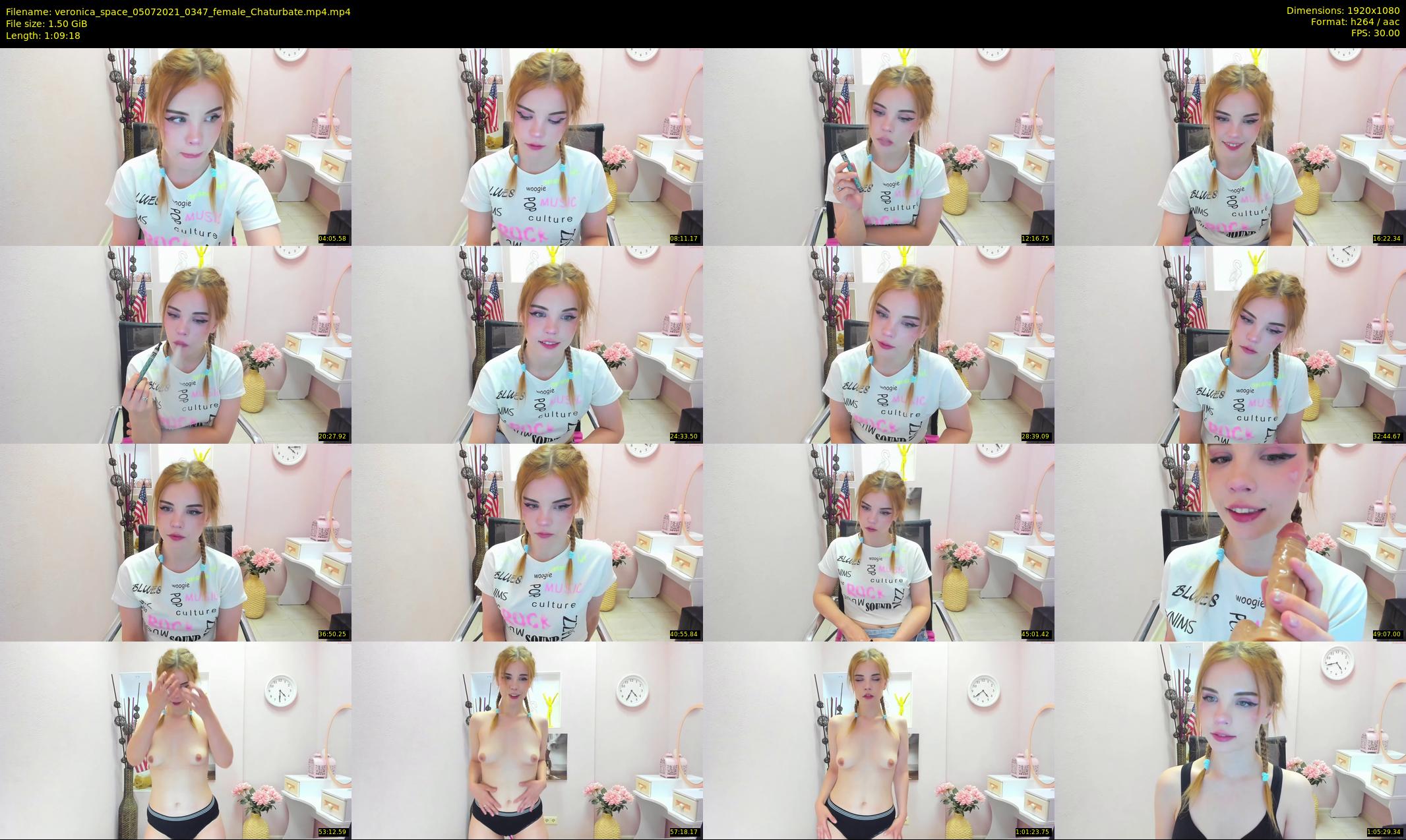 veronica_space — 70 minute Chaturbate female cam show recording, 1080p, Jul 5, 2021