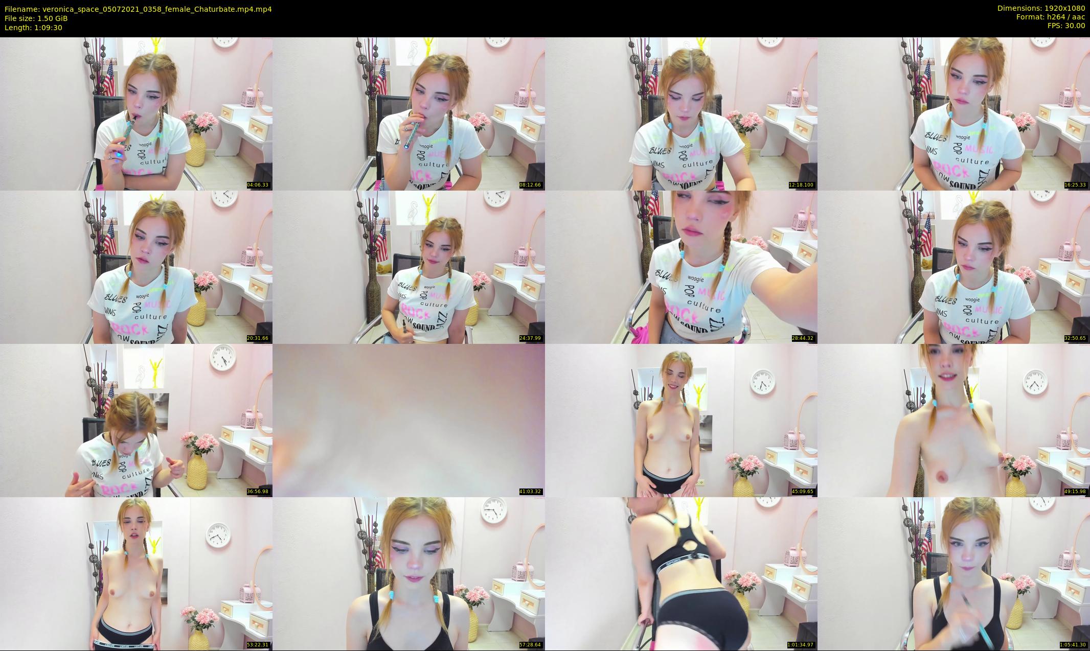 veronica_space — 70 minute Chaturbate female cam show recording, 1080p, Jul 5, 2021