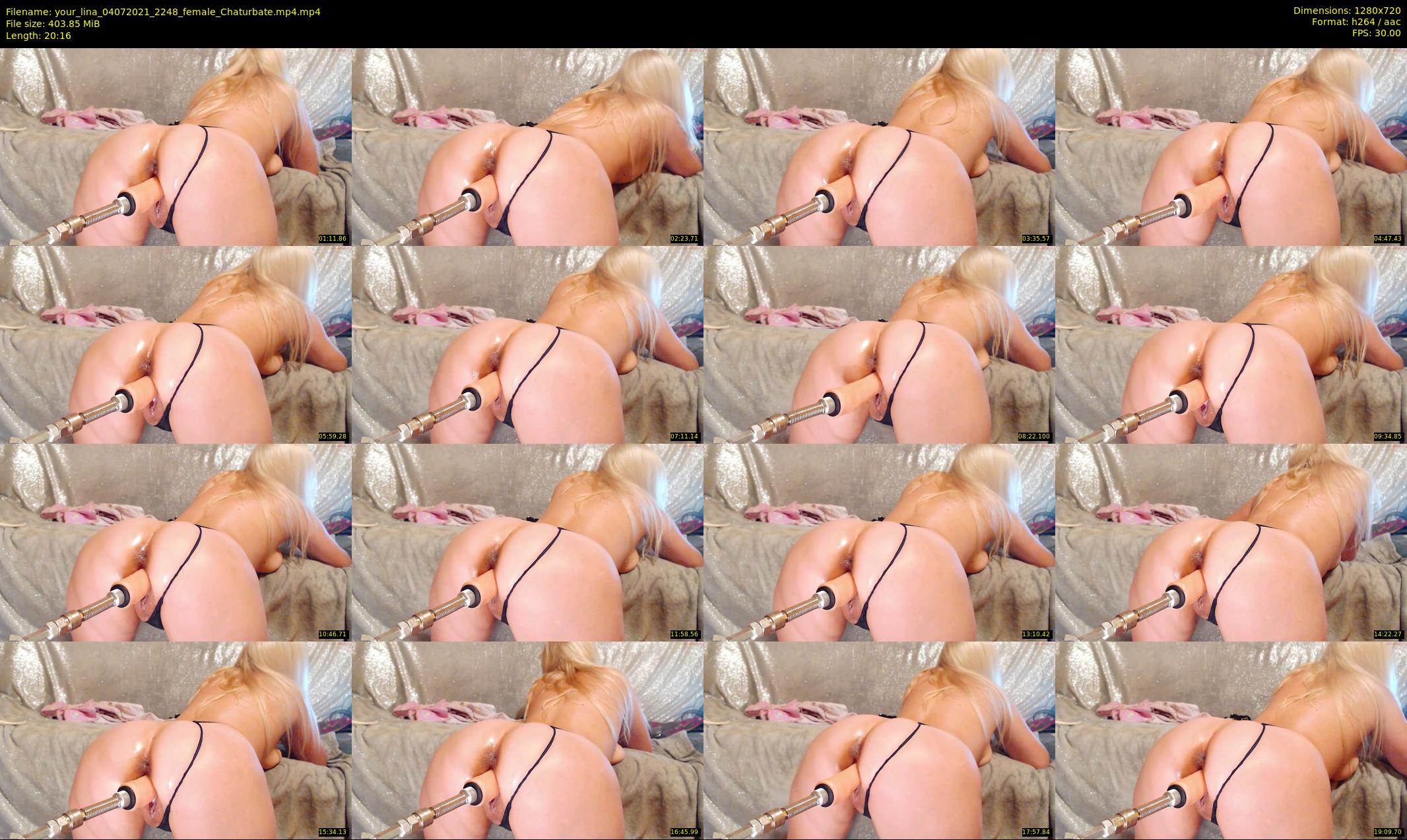 your_lina — 21 minute Chaturbate female cam show recording, 720p, Jul 4, 2021