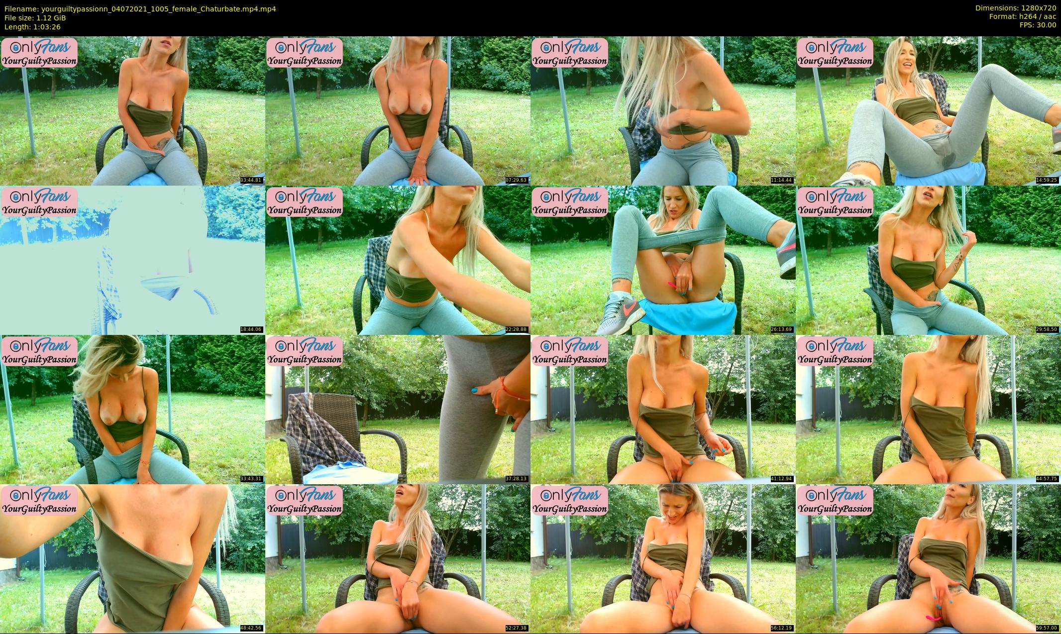 yourguiltypassionn — 64 minute Chaturbate female cam show recording, 720p, Jul 4, 2021
