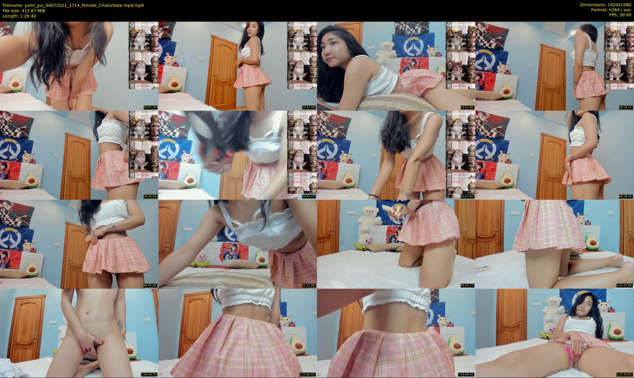 yumi_yui — 87 minute Chaturbate female cam show recording, 1080p, Jul 4, 2021