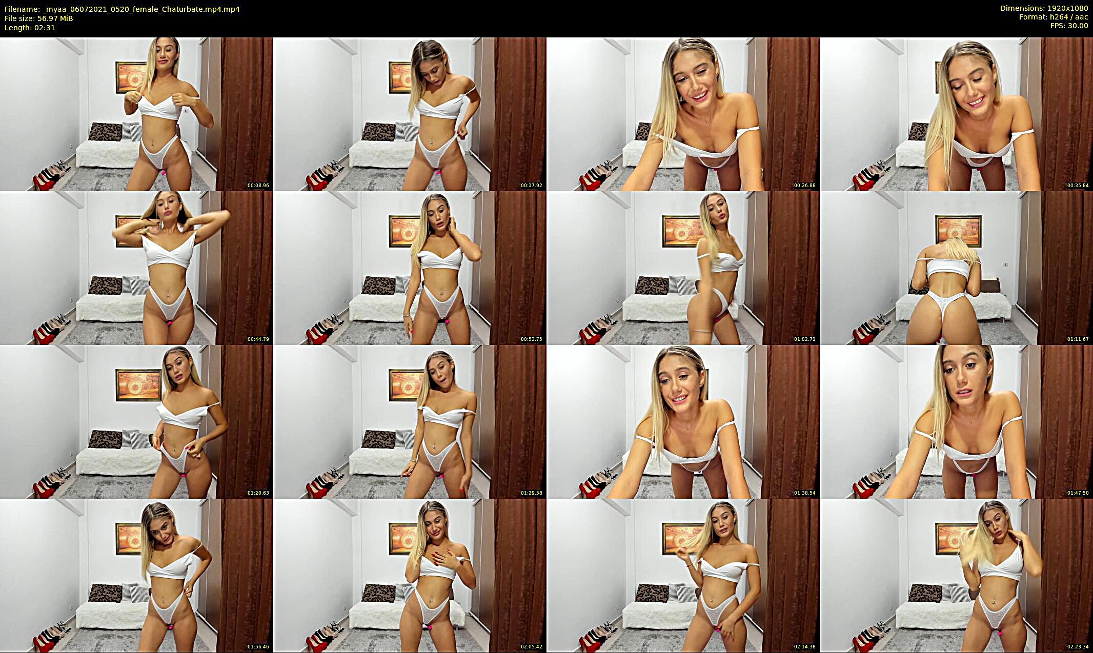 _myaa — 3 minute Chaturbate female cam show recording, 1080p, Jul 6, 2021