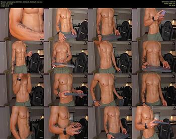 aaronmagnum — 33 minute Chaturbate male cam show recording, 720p, Jul 5, 2021