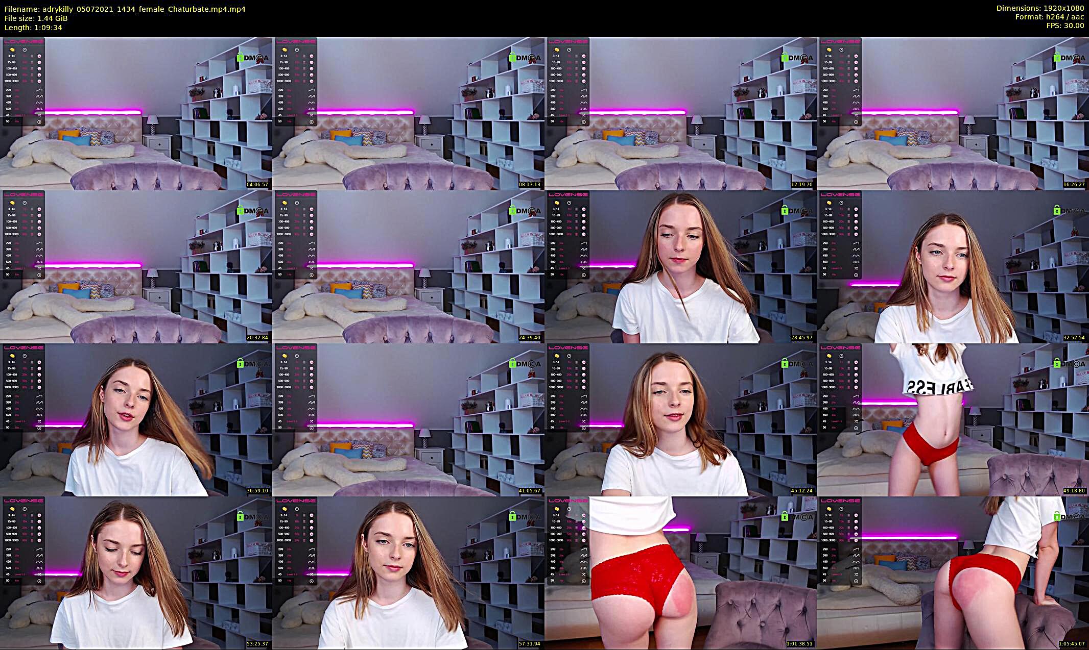 adrykilly — 70 minute Chaturbate female cam show recording, 1080p, Jul 5, 2021