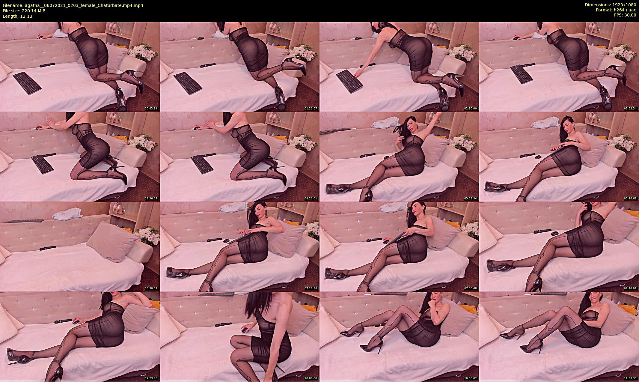 agatha_ — 13 minute Chaturbate female cam show recording, 1080p, Jul 6, 2021