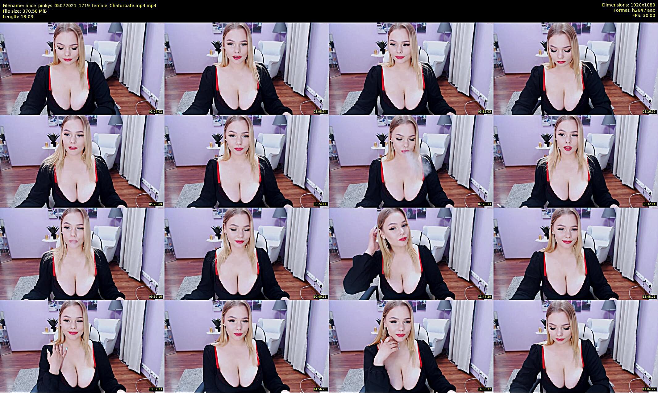 alice_pinkys — 19 minute Chaturbate female cam show recording, 1080p, Jul 5, 2021