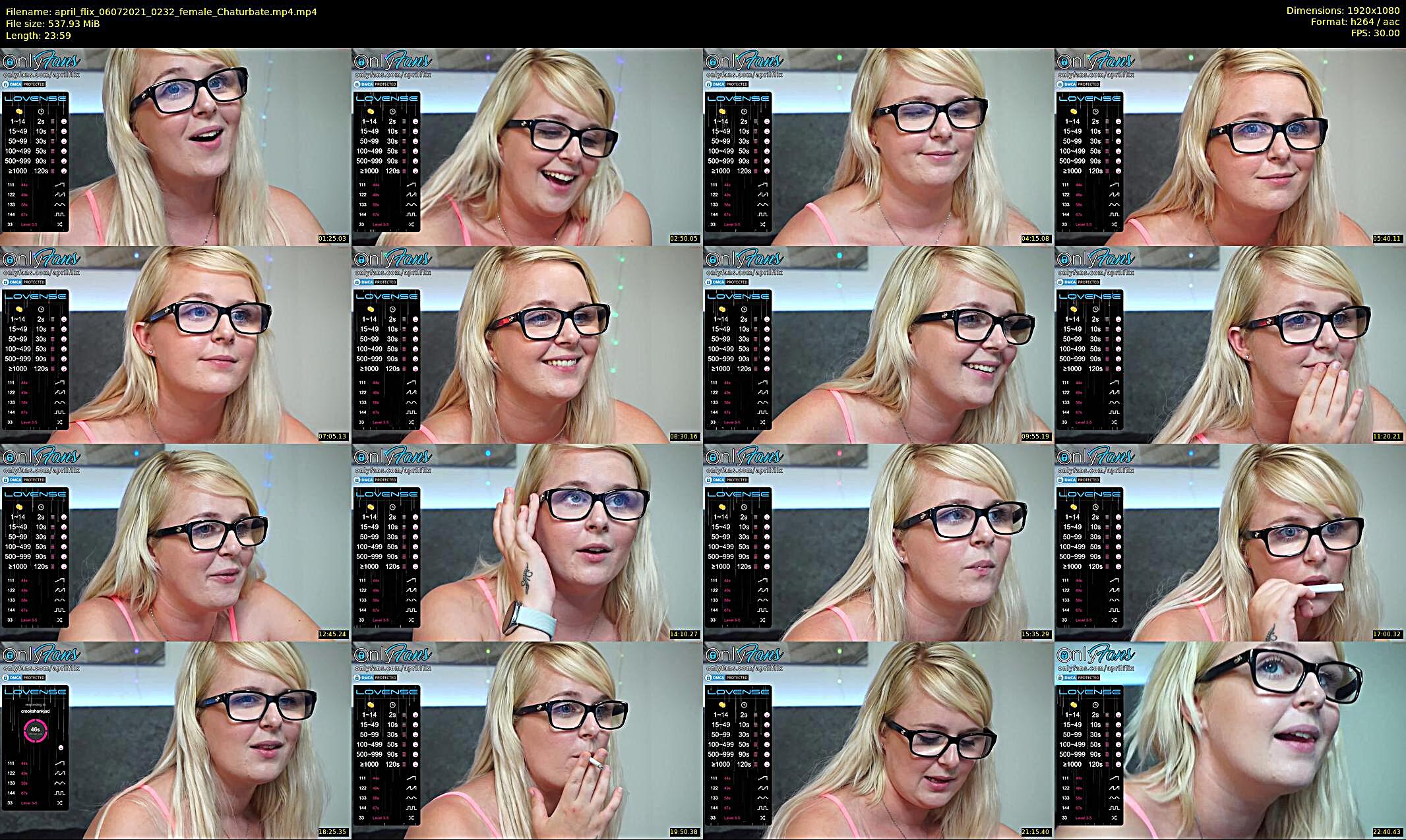 april_flix — 7 minute Chaturbate female cam show recording, 1080p, Jul 6, 2021
