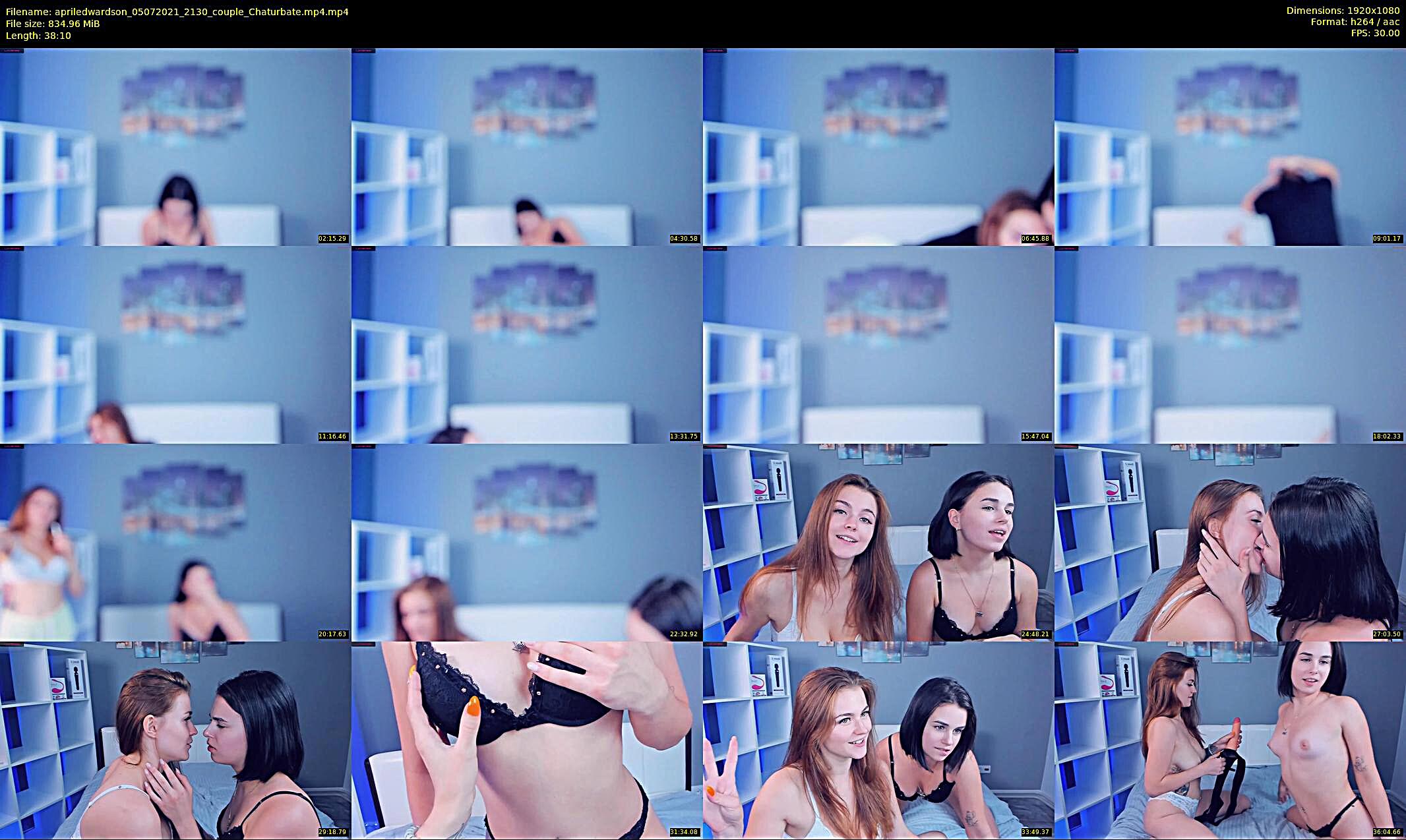 apriledwardson — 39 minute Chaturbate couple cam show recording, 1080p, Jul 5, 2021