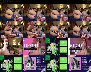 arielking69 — 8 minute Chaturbate female cam show recording, 1080p, Jul 5, 2021