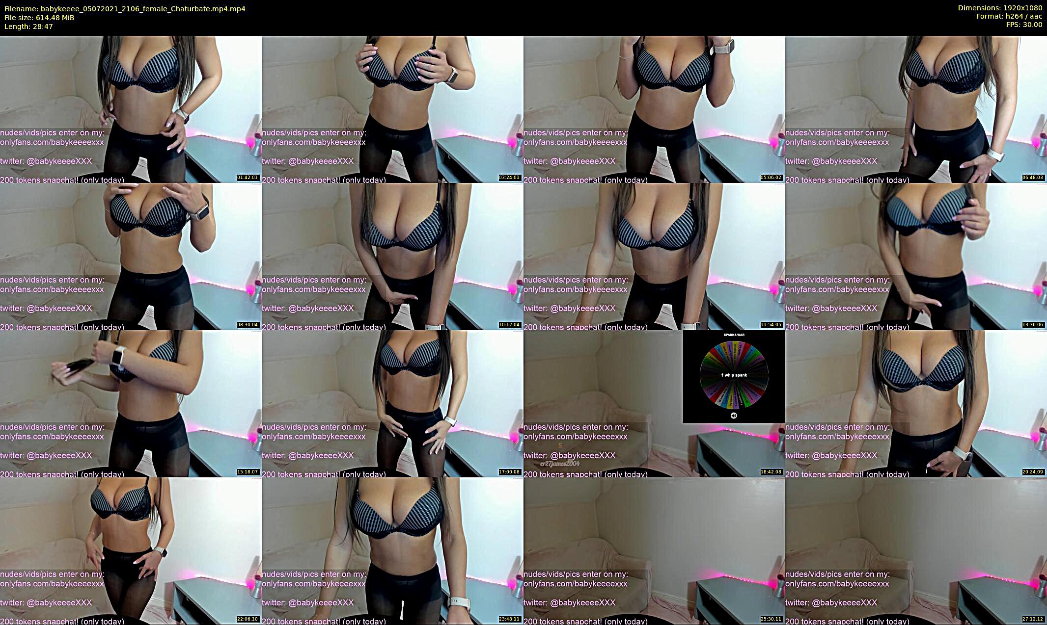 babykeeee — 8 minute Chaturbate female cam show recording, 1080p, Jul 5, 2021