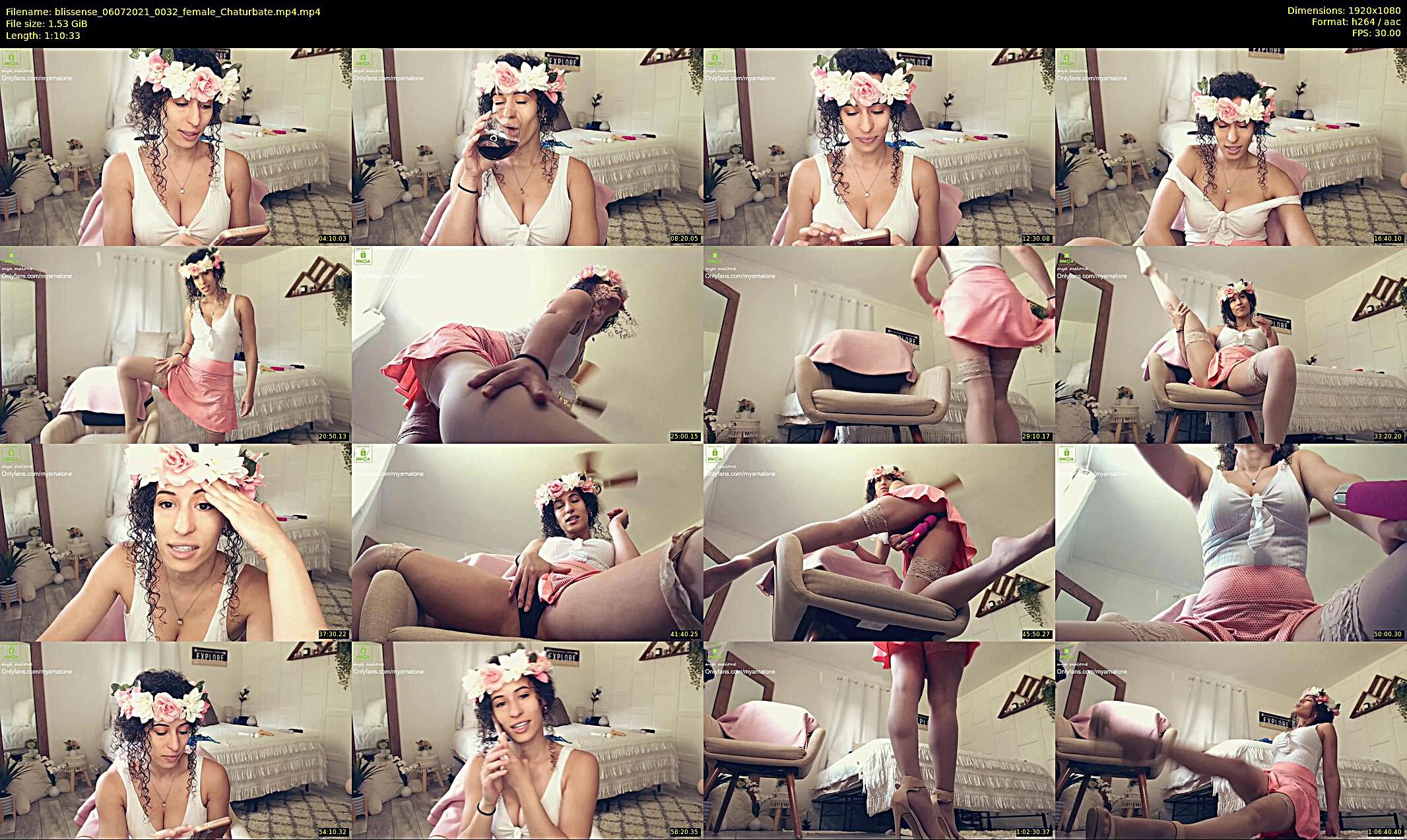blissense — 71 minute Chaturbate female cam show recording, 1080p, Jul 6, 2021