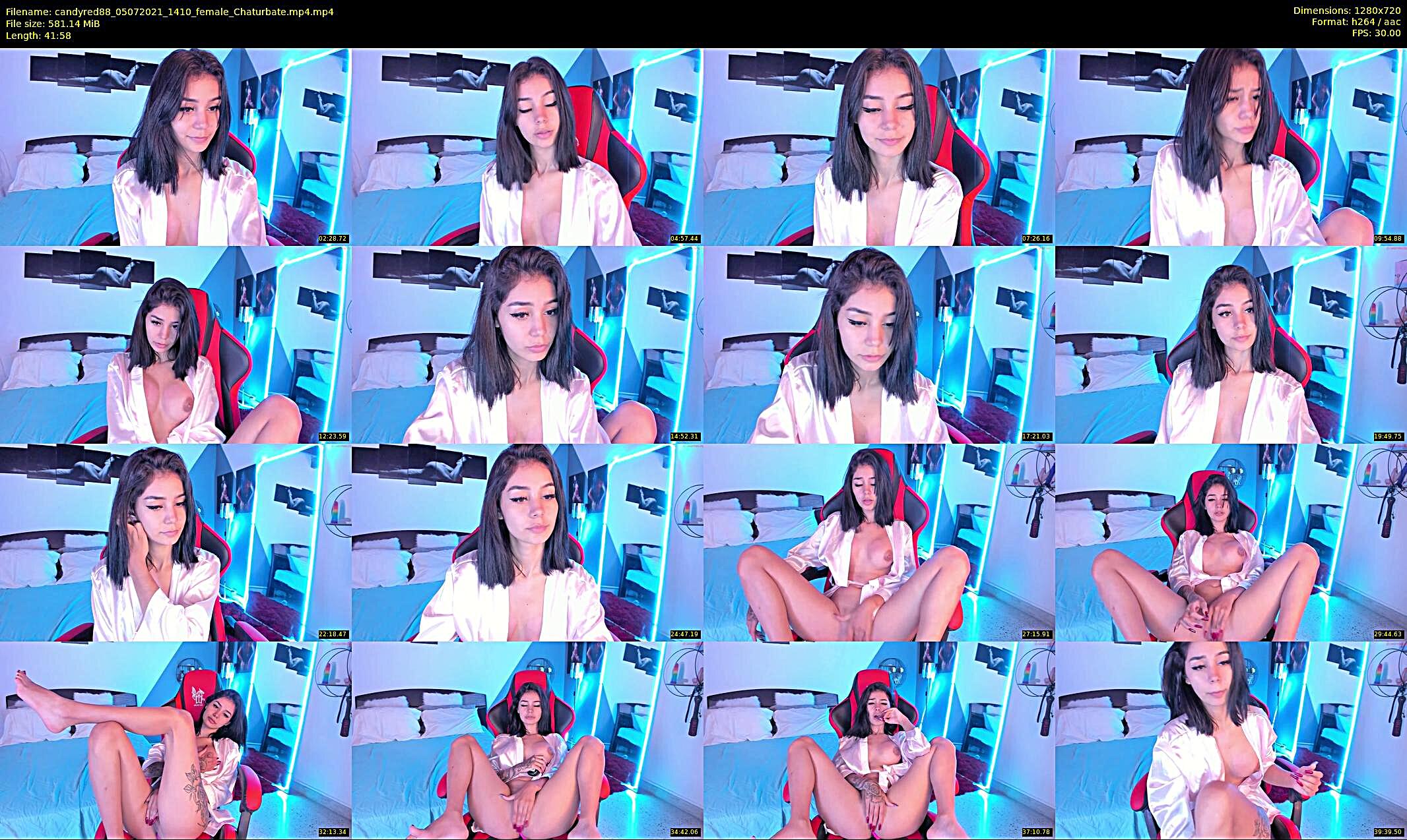 candyred88 — 35 minute Chaturbate female cam show recording, 720p, Jul 5, 2021
