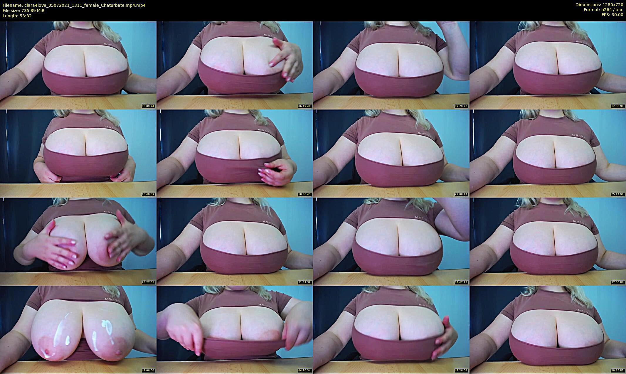 clara4love — 9 minute Chaturbate female cam show recording, 720p, Jul 5, 2021