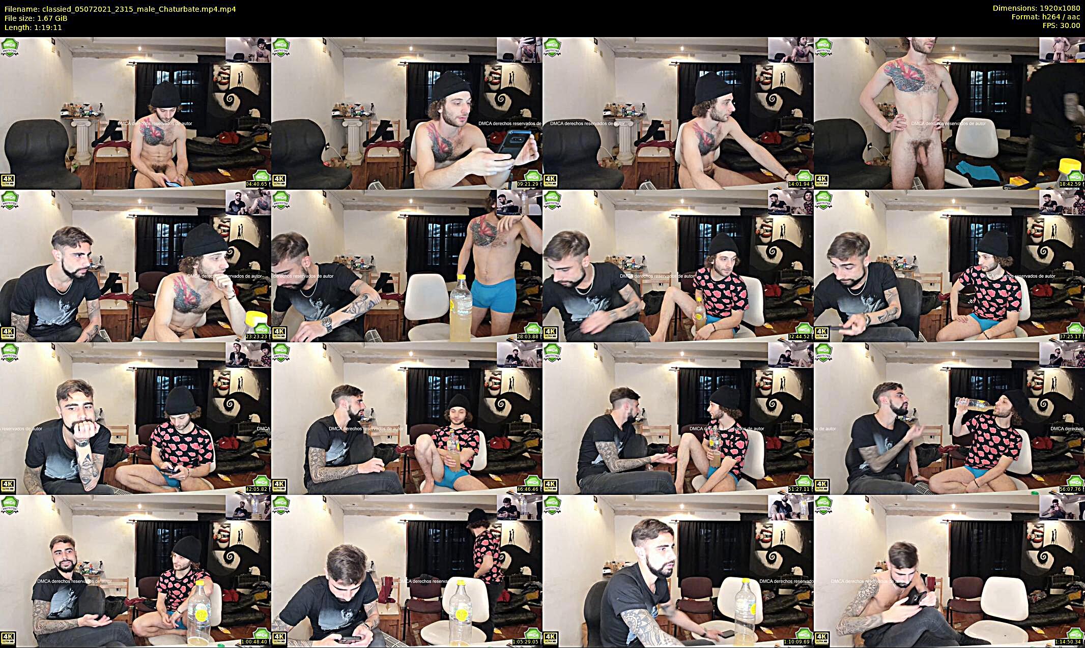 classied — 80 minute Chaturbate male cam show recording, 1080p, Jul 5, 2021