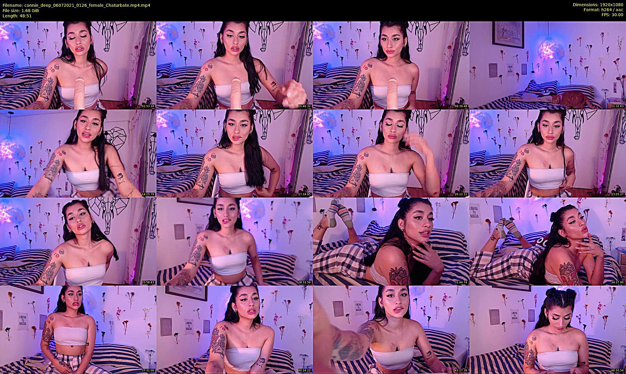 connie_deep — 49 minute Chaturbate female cam show recording, 1080p, Jul 6, 2021