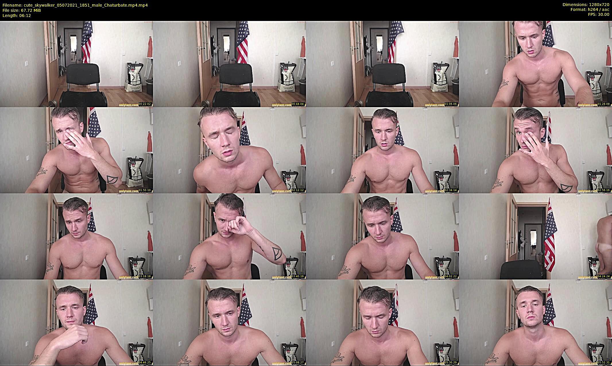 cute_skywalker — 7 minute Chaturbate male cam show recording, 720p, Jul 5, 2021