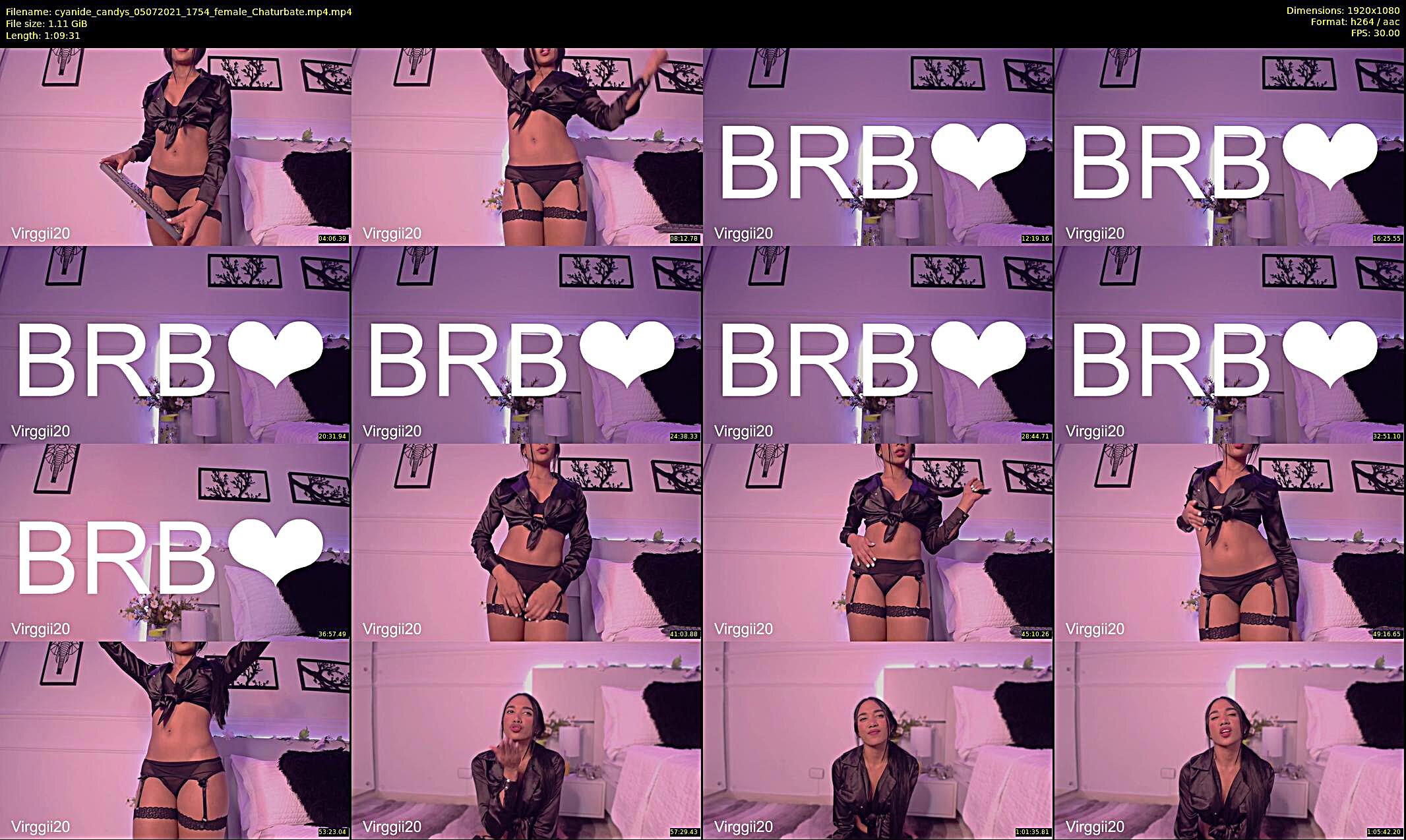 cyanide_candys — 70 minute Chaturbate female cam show recording, 1080p, Jul 5, 2021