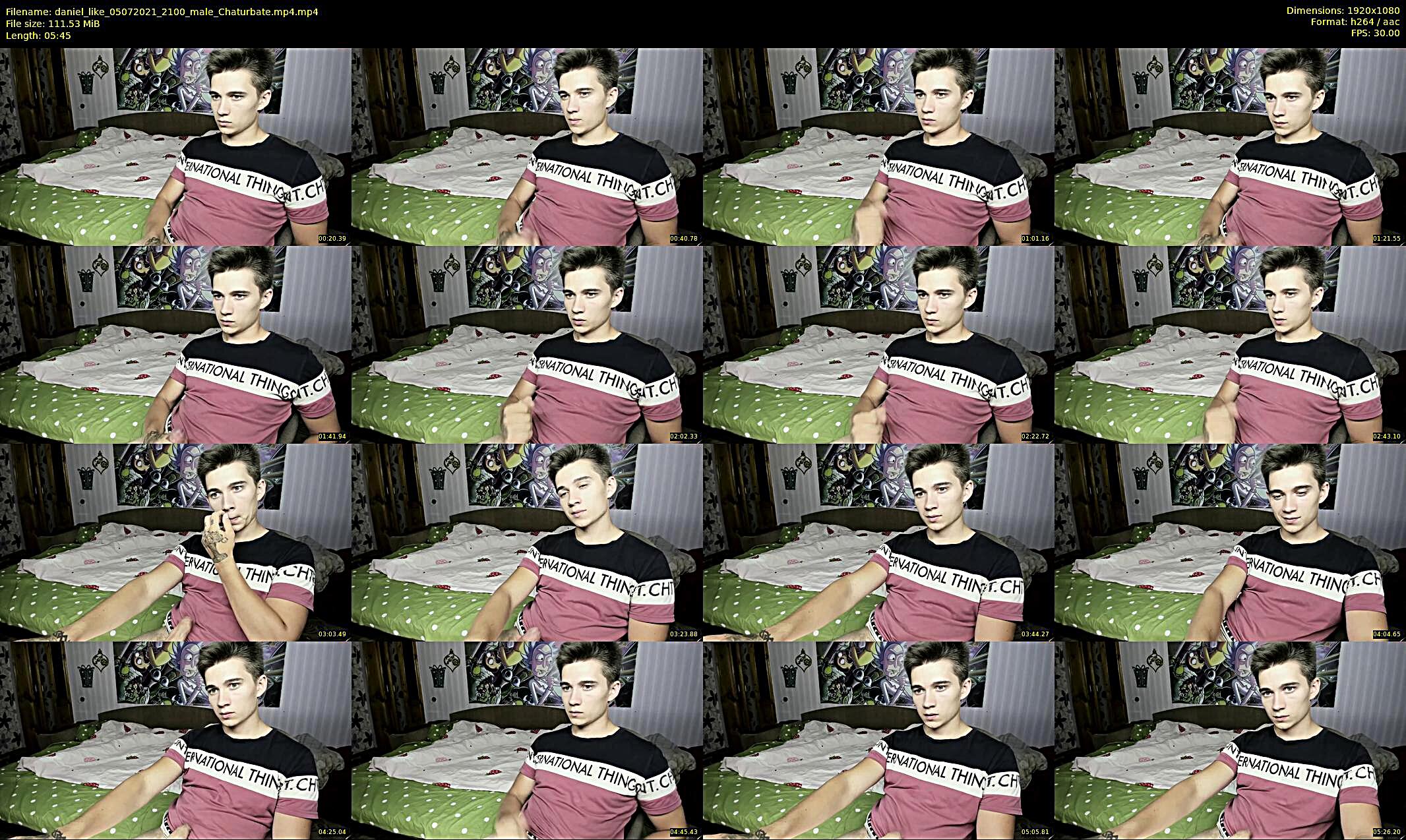 daniel_like — 6 minute Chaturbate male cam show recording, 1080p, Jul 5, 2021