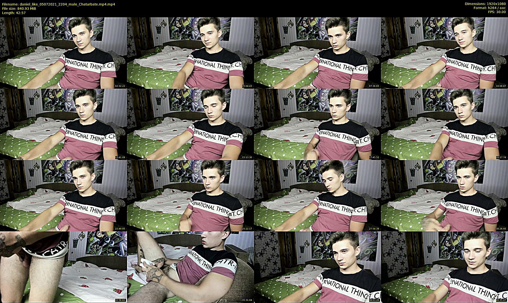 daniel_like — 43 minute Chaturbate male cam show recording, 1080p, Jul 5, 2021