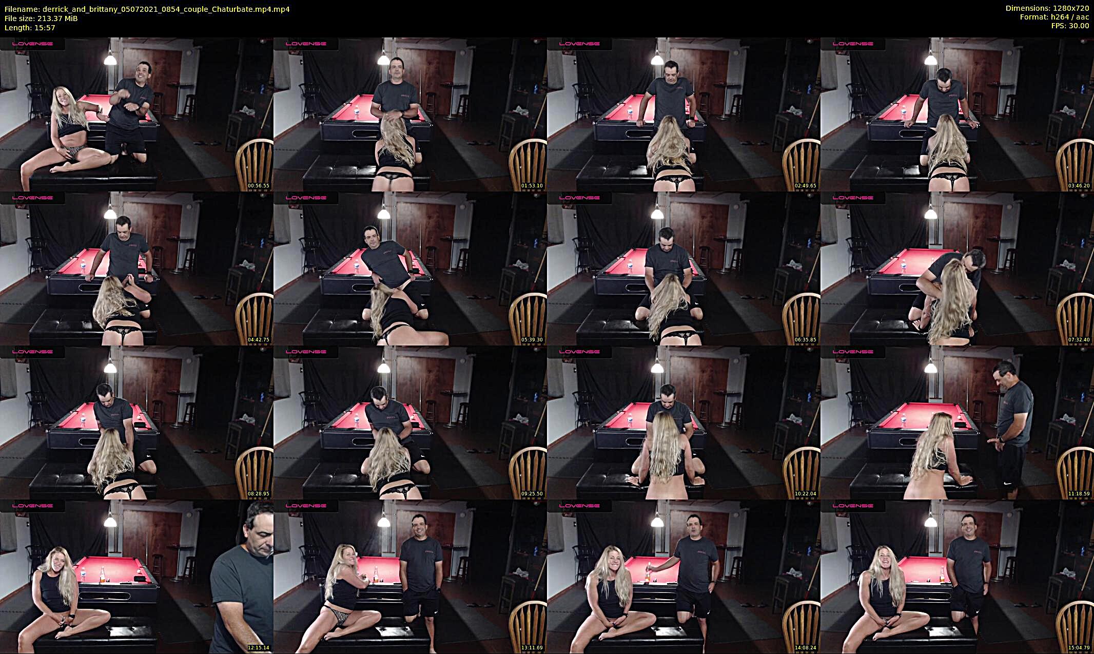 derrick_and_brittany — 16 minute Chaturbate couple cam show recording, 720p, Jul 5, 2021