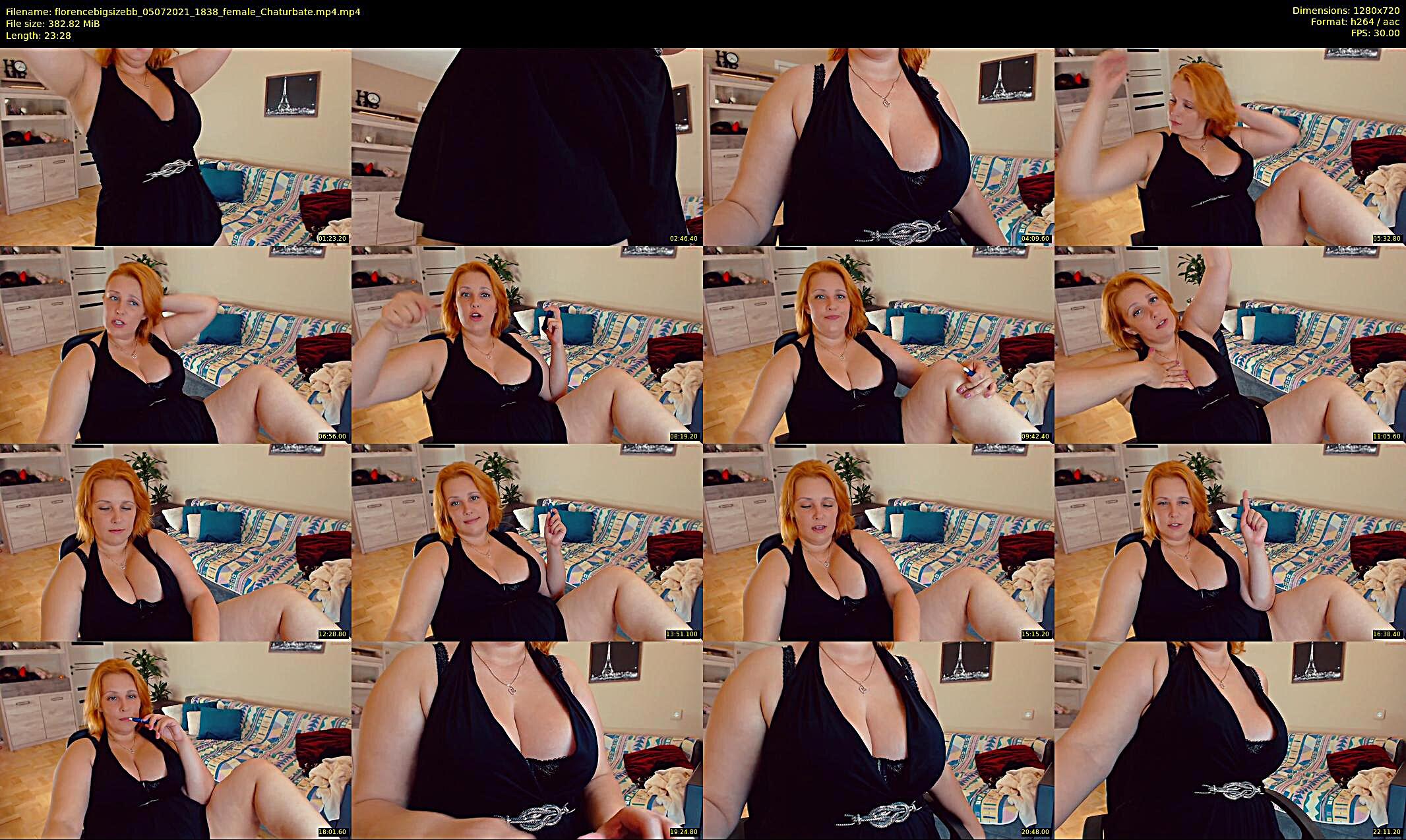 florencebigsizebb — 24 minute Chaturbate female cam show recording, 720p, Jul 5, 2021