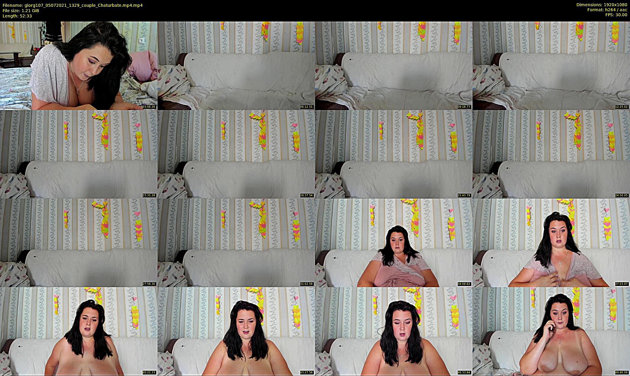 giorg107 — 53 minute Chaturbate couple cam show recording, 1080p, Jul 5, 2021
