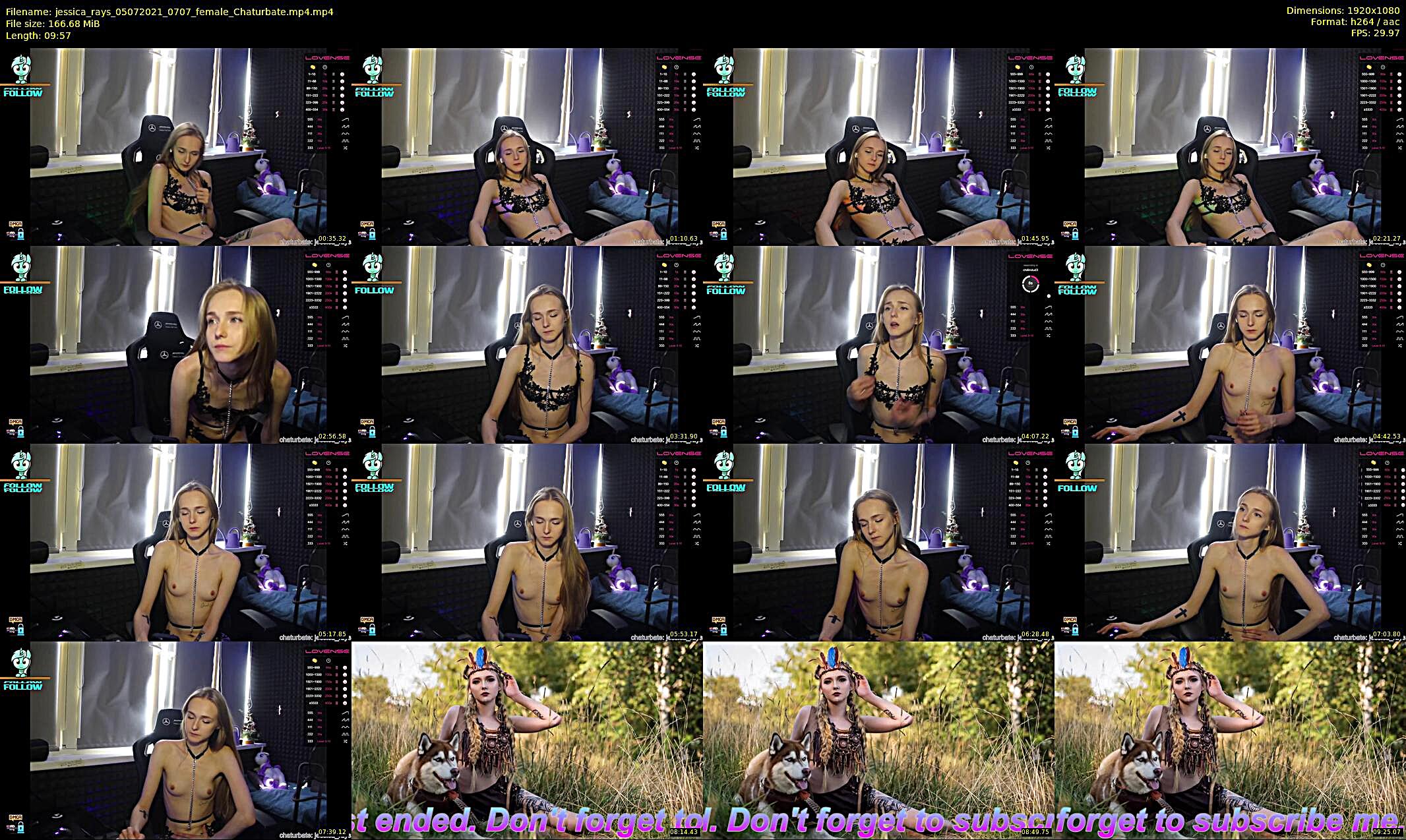 jessica_rays — 10 minute Chaturbate couple cam show recording, 1080p, Jul 5, 2021