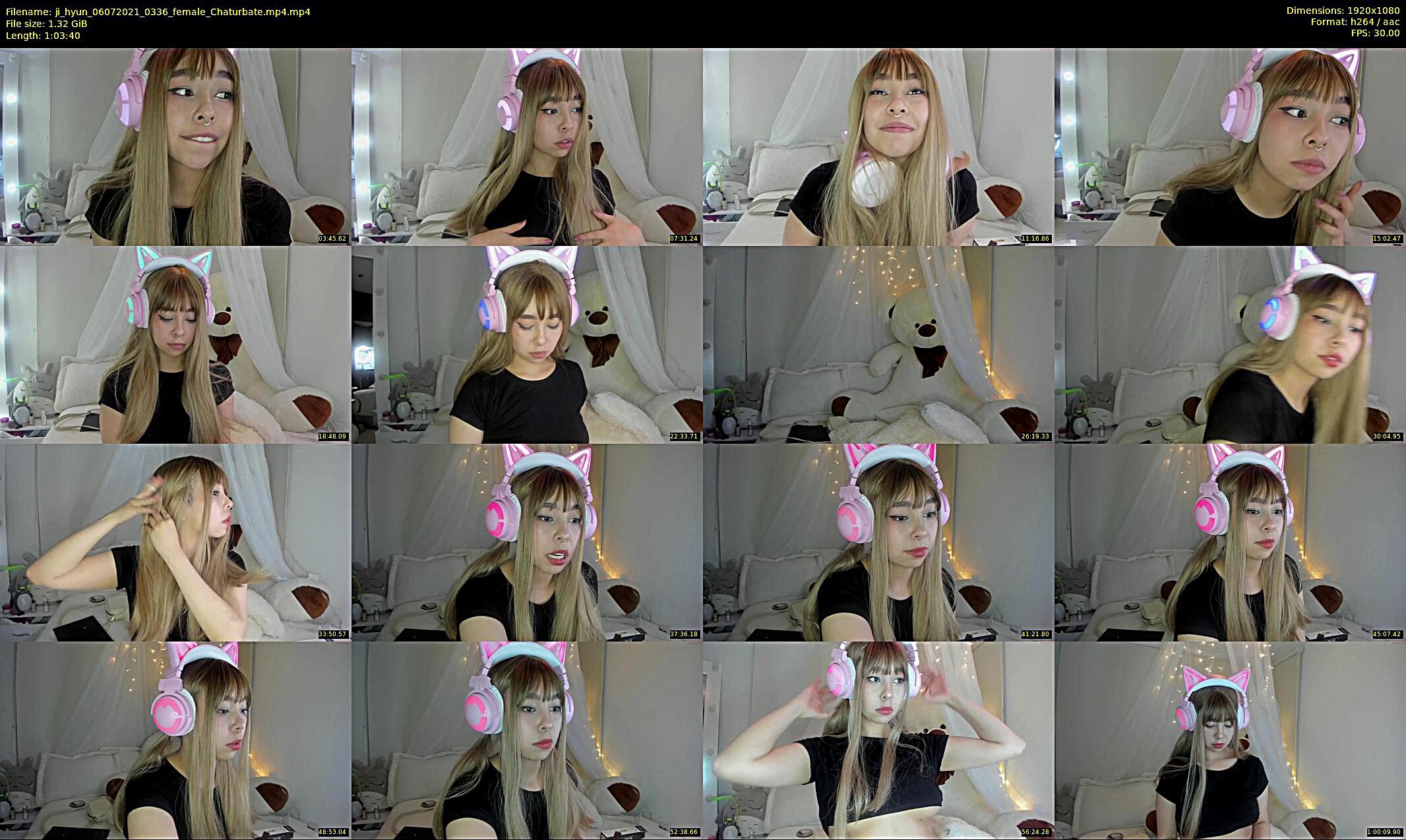 ji_hyun — 64 minute Chaturbate female cam show recording, 1080p, Jul 6, 2021