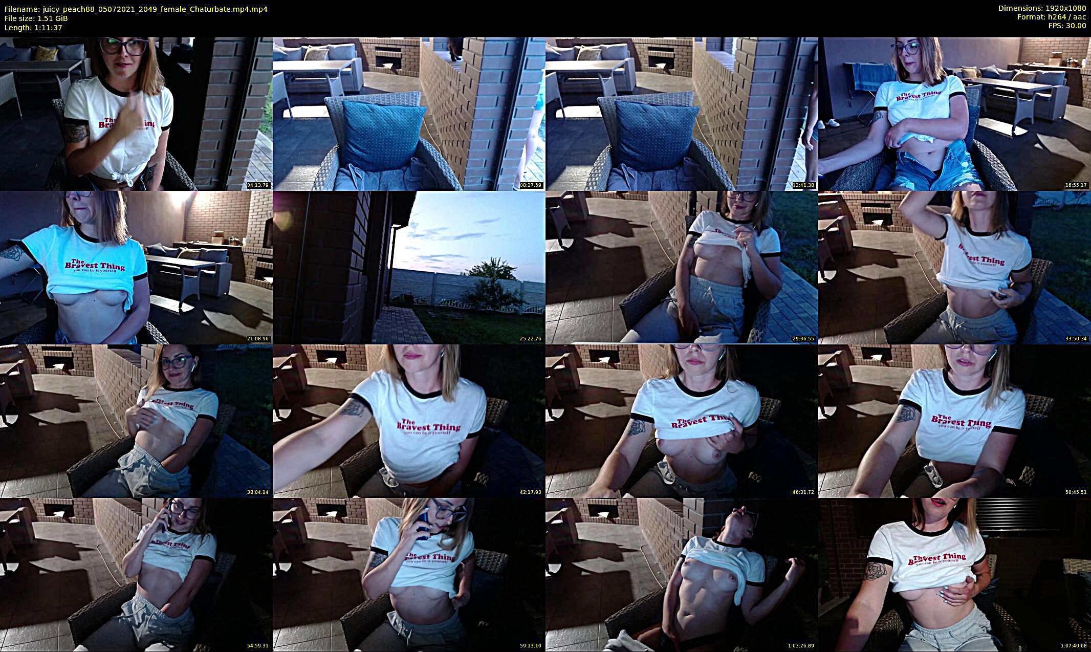 juicy_peach88 — 72 minute Chaturbate female cam show recording, 1080p, Jul 5, 2021