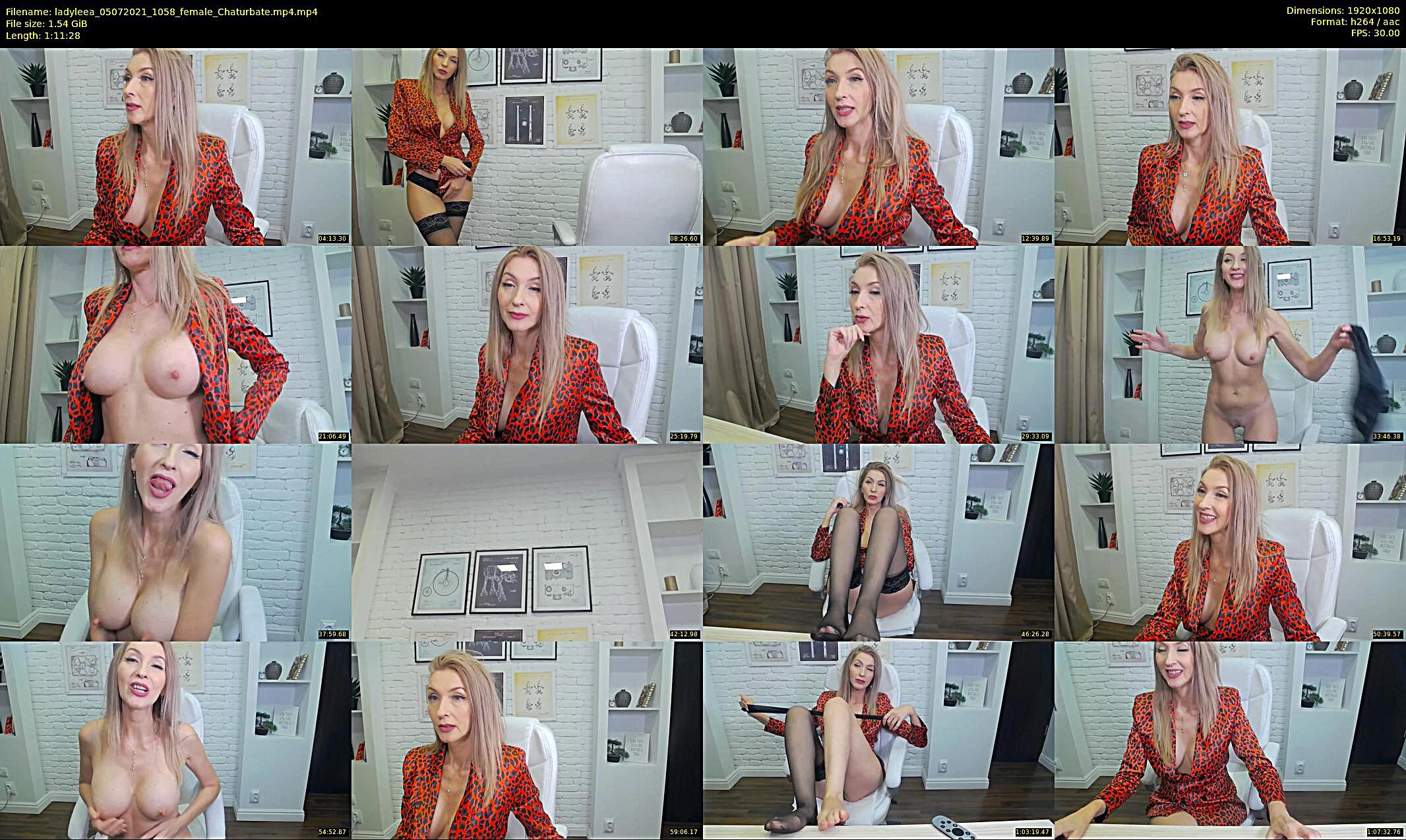 ladyleea — 72 minute Chaturbate female cam show recording, 1080p, Jul 5, 2021