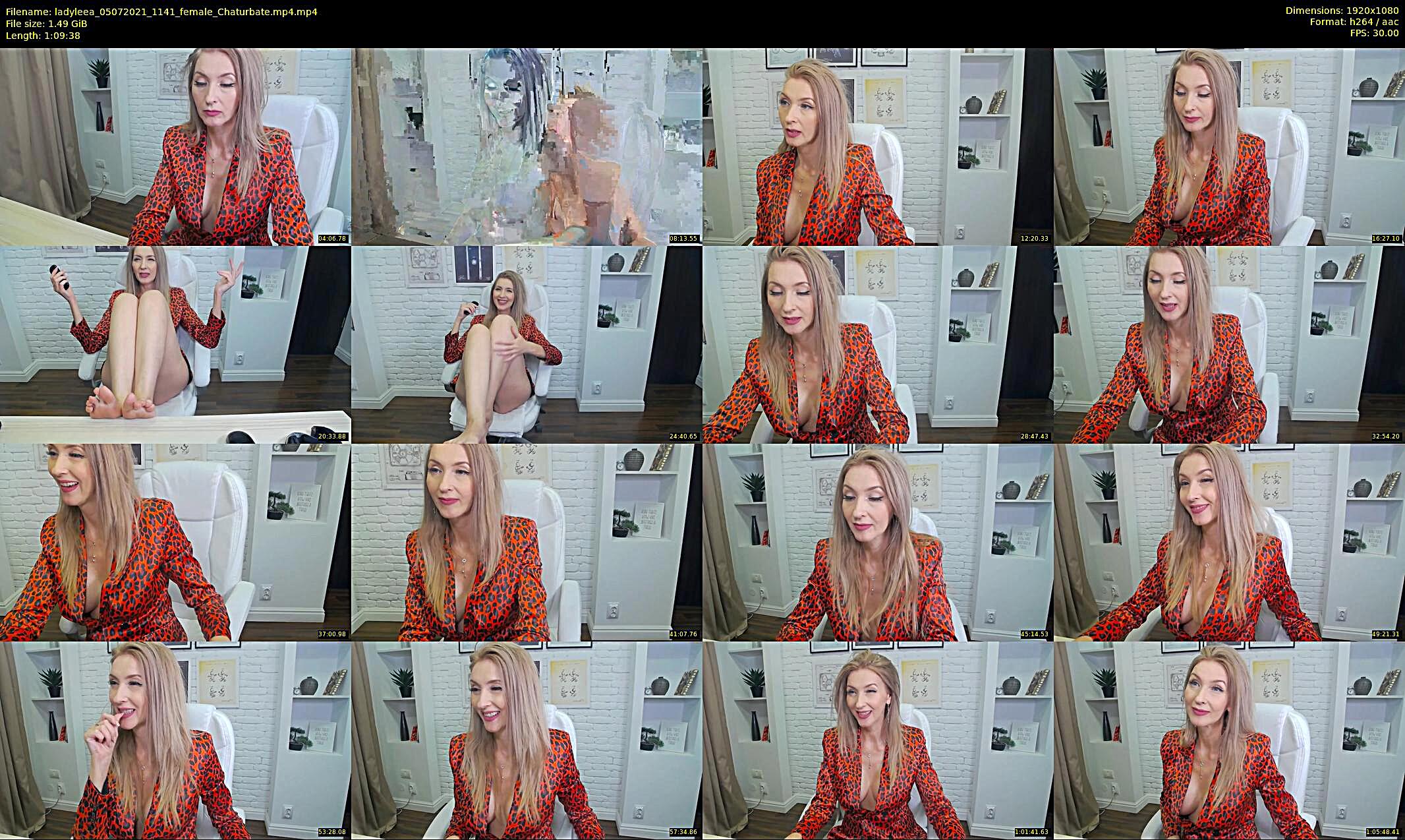 ladyleea — 41 minute Chaturbate female cam show recording, 1080p, Jul 5, 2021