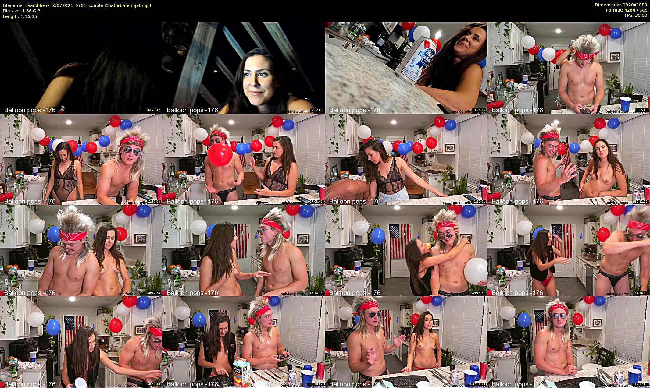 livanddrew — 77 minute Chaturbate couple cam show recording, 1080p, Jul 5, 2021