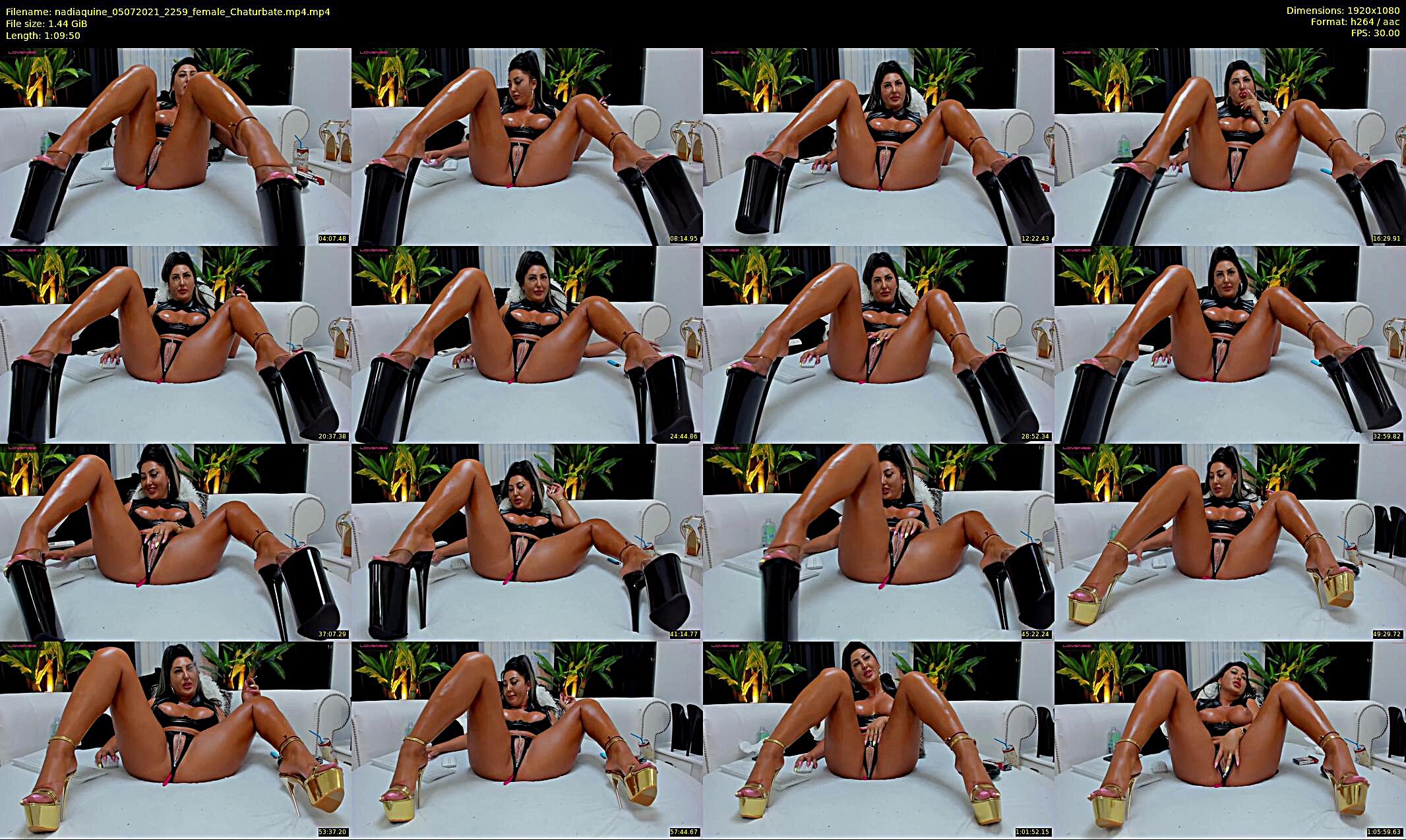 nadiaquine — 70 minute Chaturbate female cam show recording, 1080p, Jul 5, 2021