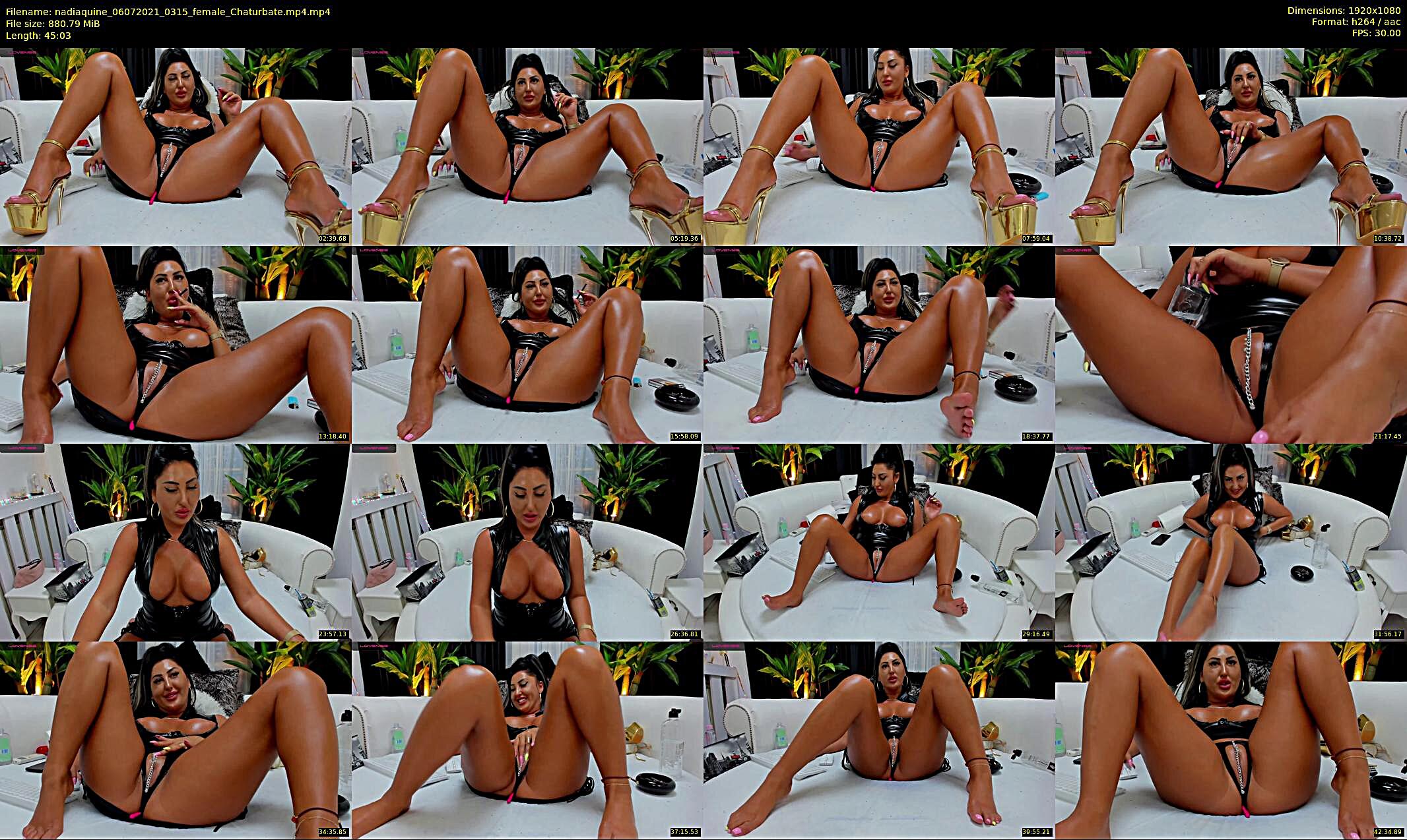 nadiaquine — 5 minute Chaturbate female cam show recording, 1080p, Jul 6, 2021